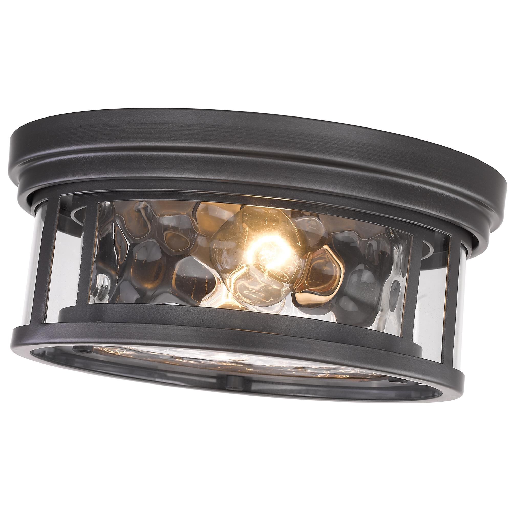 Clarion 12 Inch 2 Light Flush Mount by Z-Lite