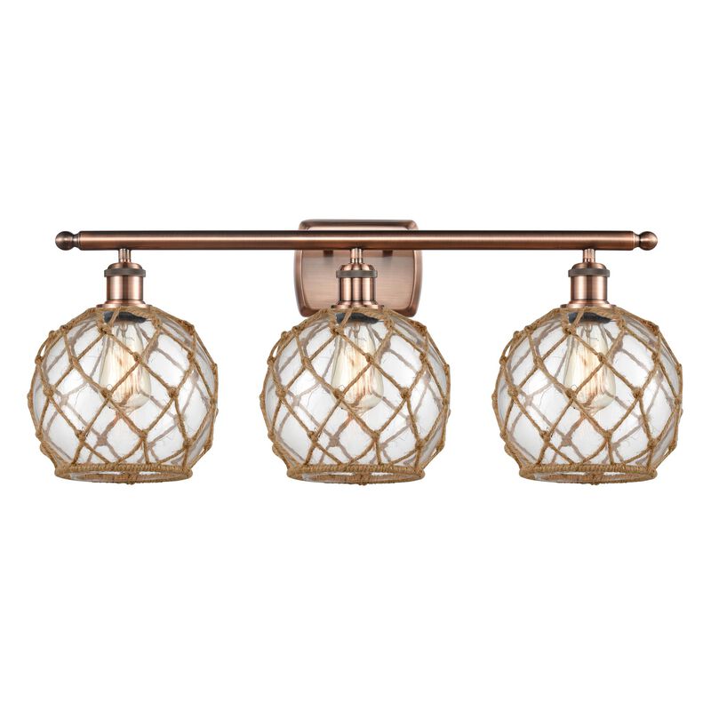 Bruno Marashlian Farmhouse Rope 28 Inch Bath Vanity Light by Innovations Lighting