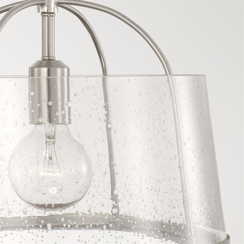 Madison 13 Inch 1 Light Semi Flush Mount by Homeplace by Capital Lighting Fixture Company
