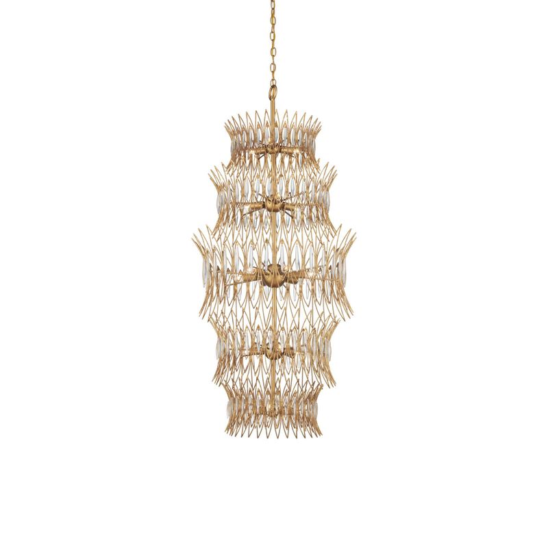 Marquise 24 Inch Chandelier by Currey and Company