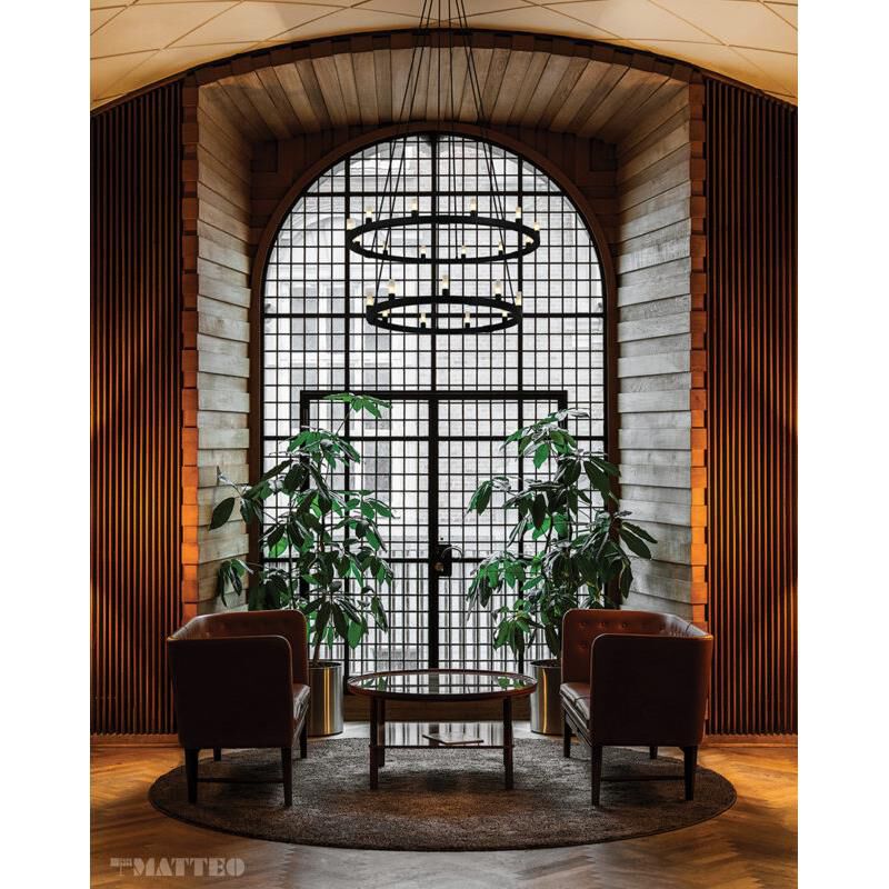 Cascadian 21 Light Chandelier by Matteo Lighting