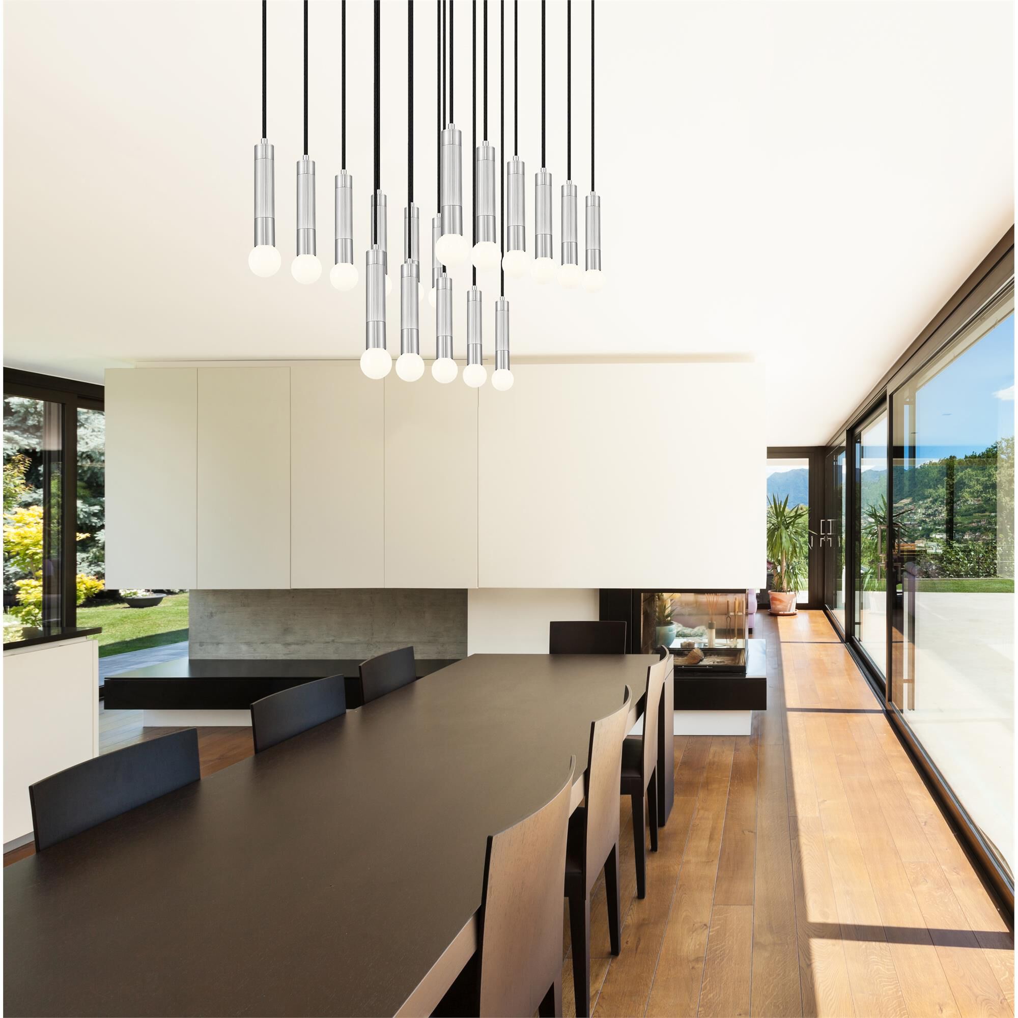Shown in Brushed Nickel finish