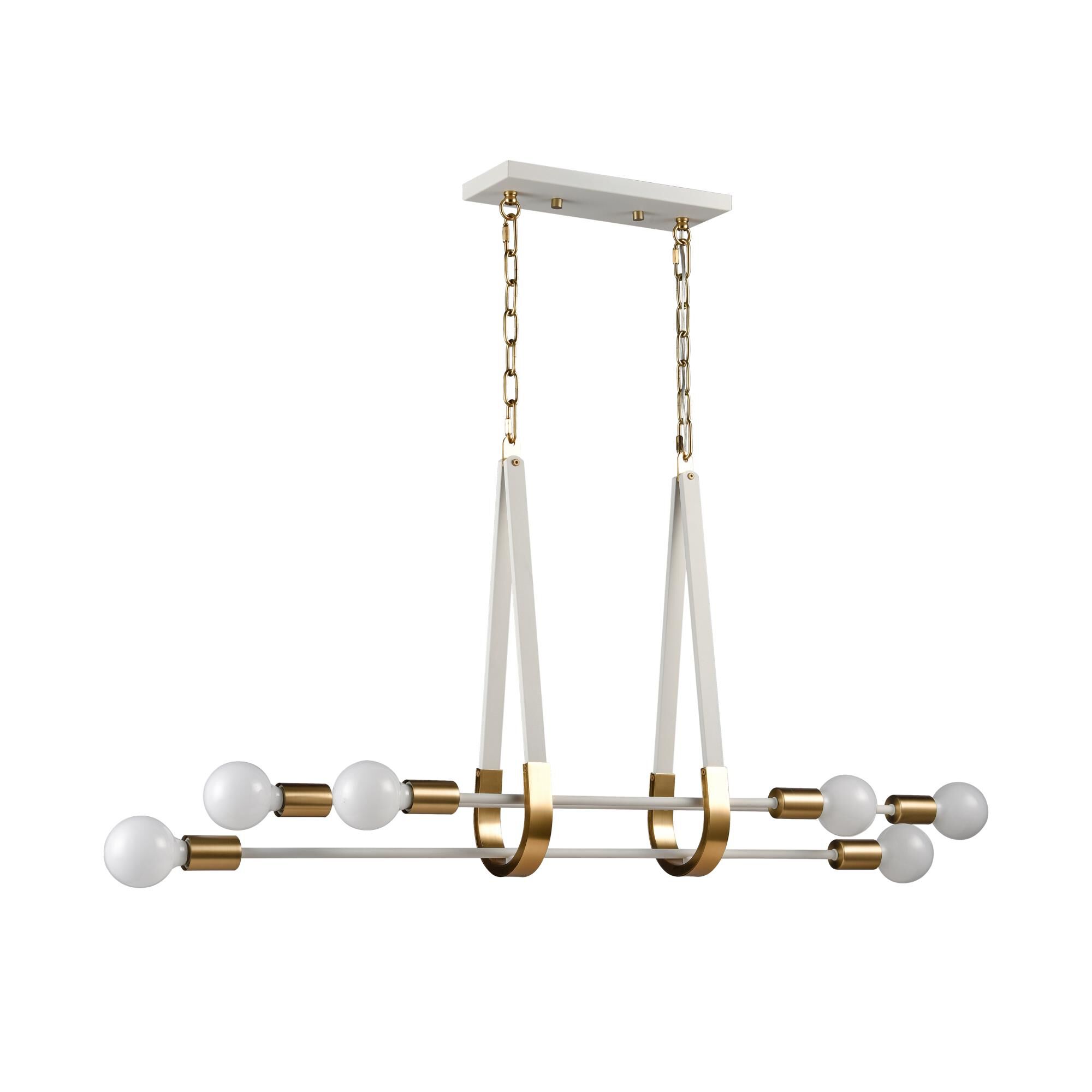 Sabine 42 Inch 6 Light Linear Suspension Light by ELK Lighting