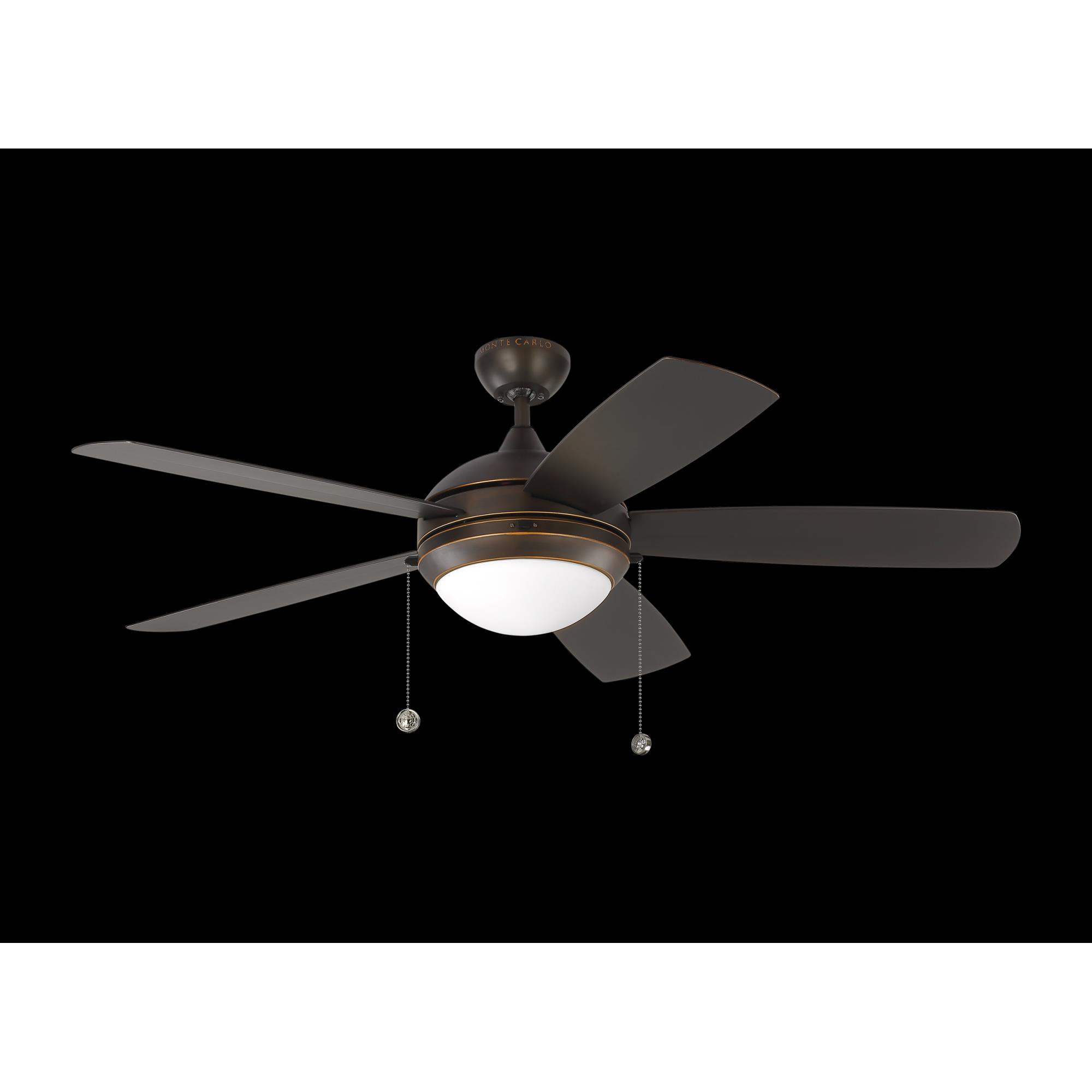 Discus Outdoor 52 Inch Ceiling Fan with Light Kit by Generation Lighting