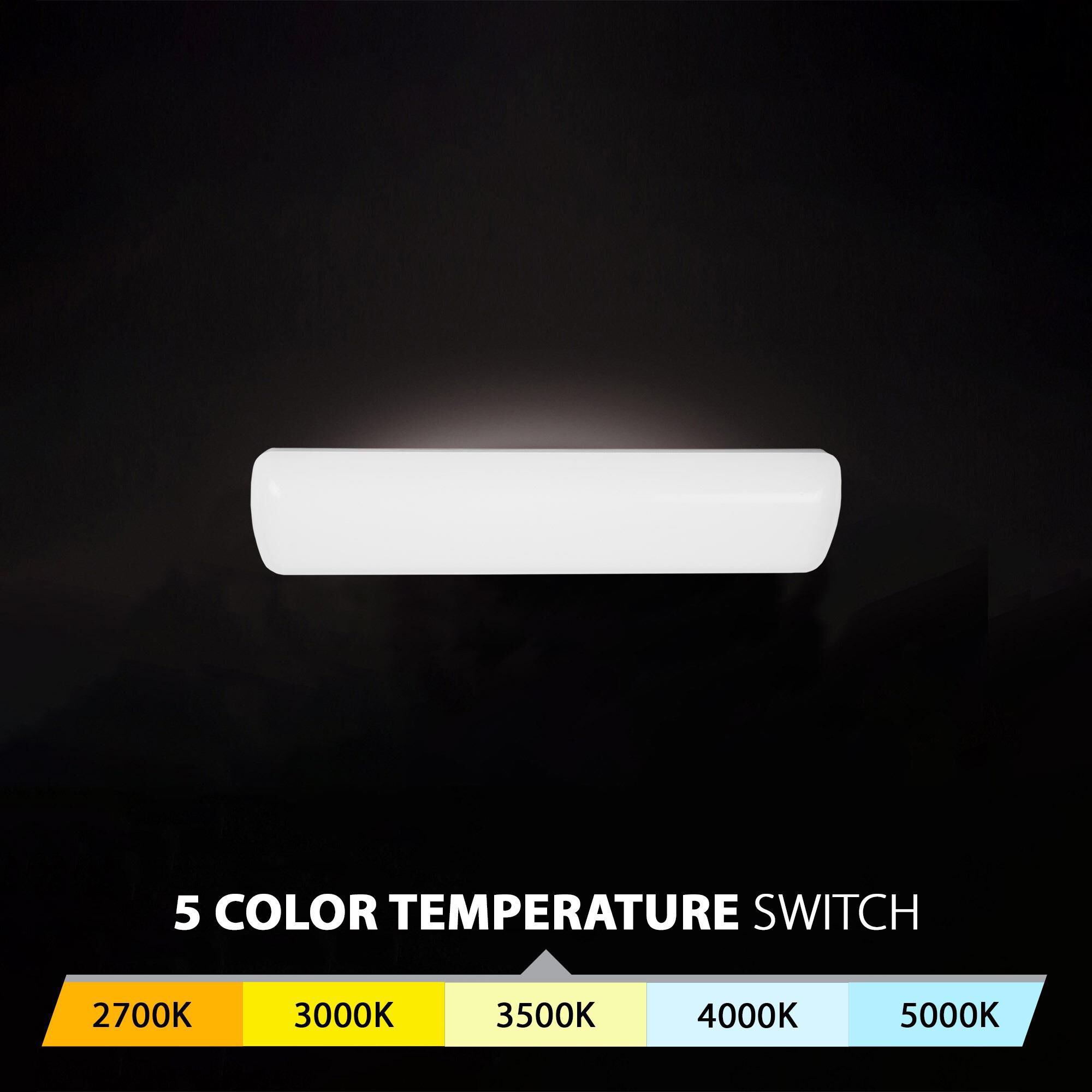 Shown in White finish