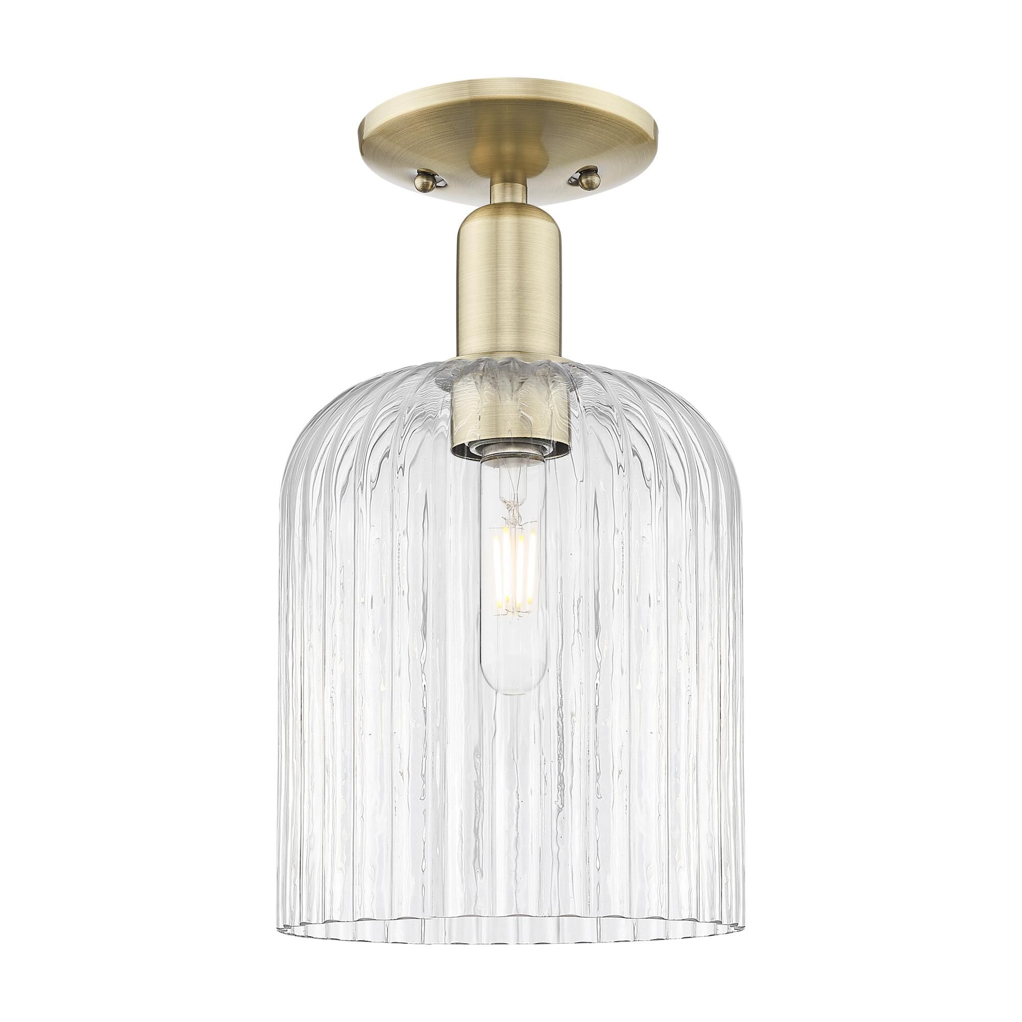 Bruno Marashlian Bridal Veil 8 Inch Semi Flush Mount by Innovations Lighting