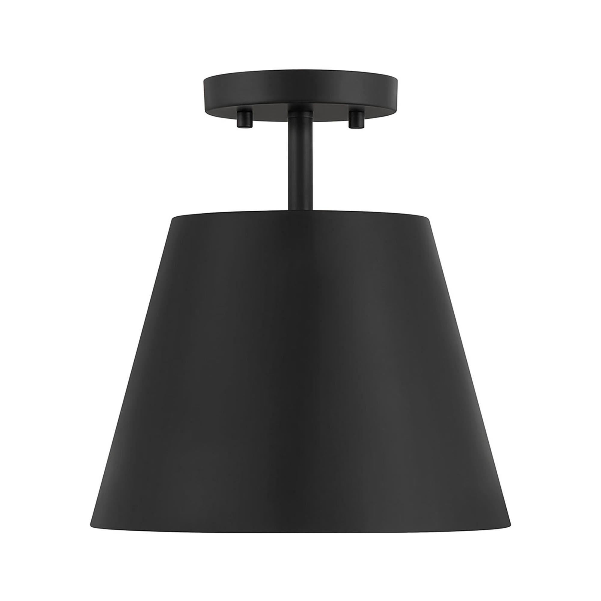 Shown in Matte Black finish and Metal shade