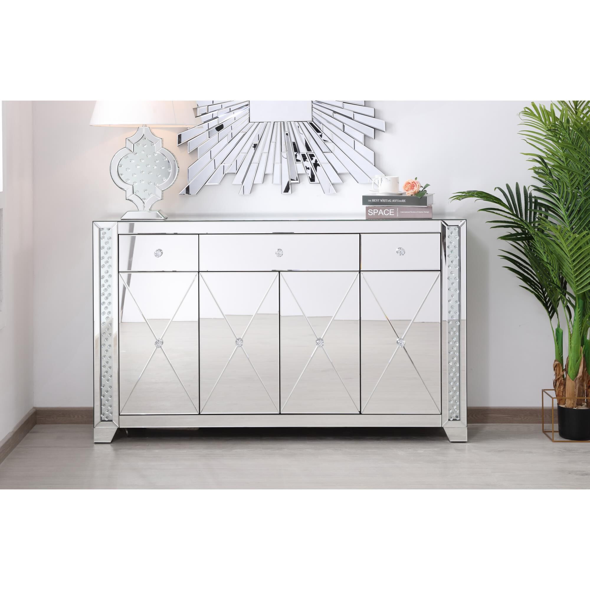 Raiden End Table by Elegant Decor