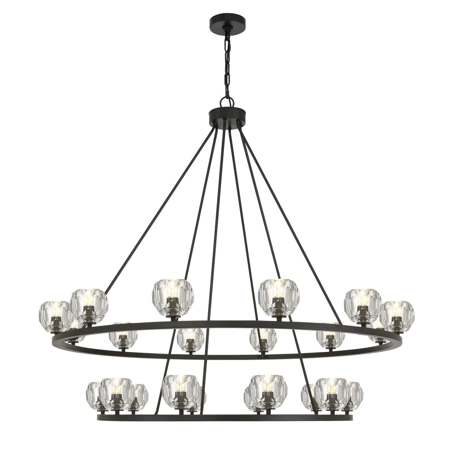 Aragon 48 Inch Chandelier by Crystorama