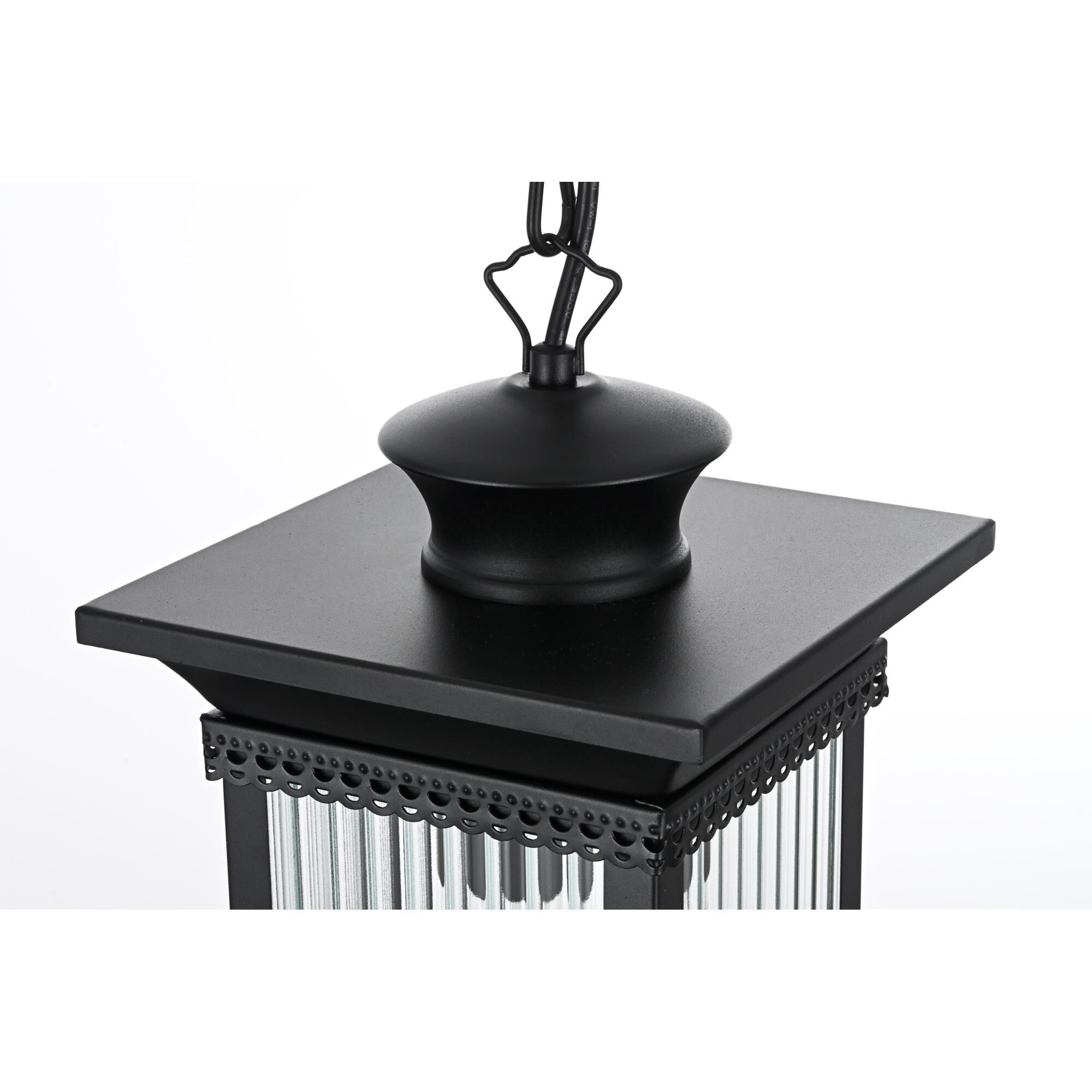 Collins 8 Inch Outdoor Hanging Lantern by Elegant Lighting