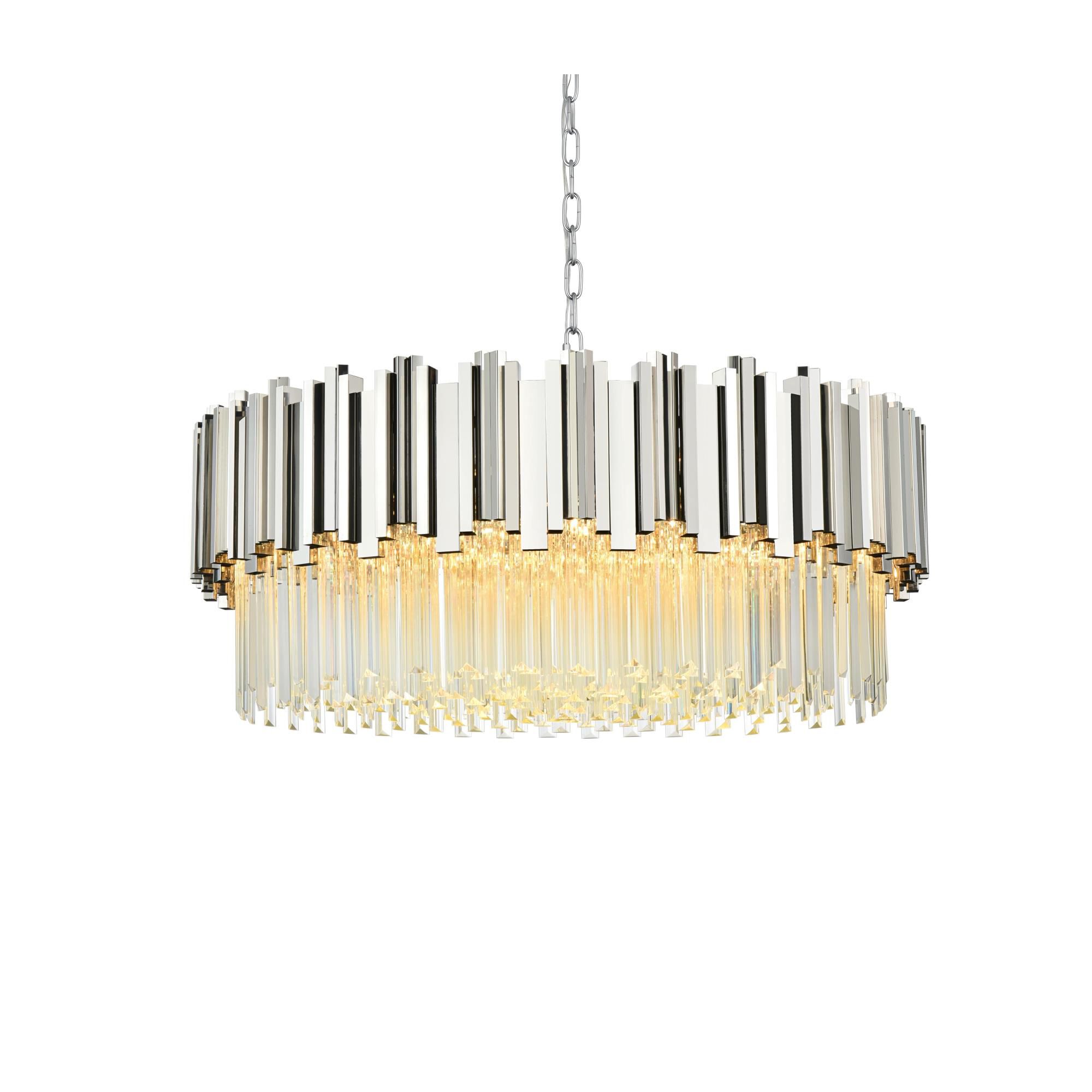 Willow 32 Inch Chandelier by Elegant Lighting