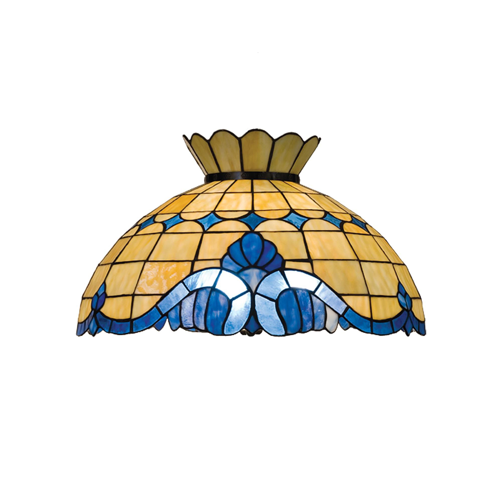 Shown with Blue;Beige glass