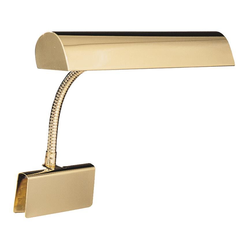 Shown in Polished Brass finish and Metal shade