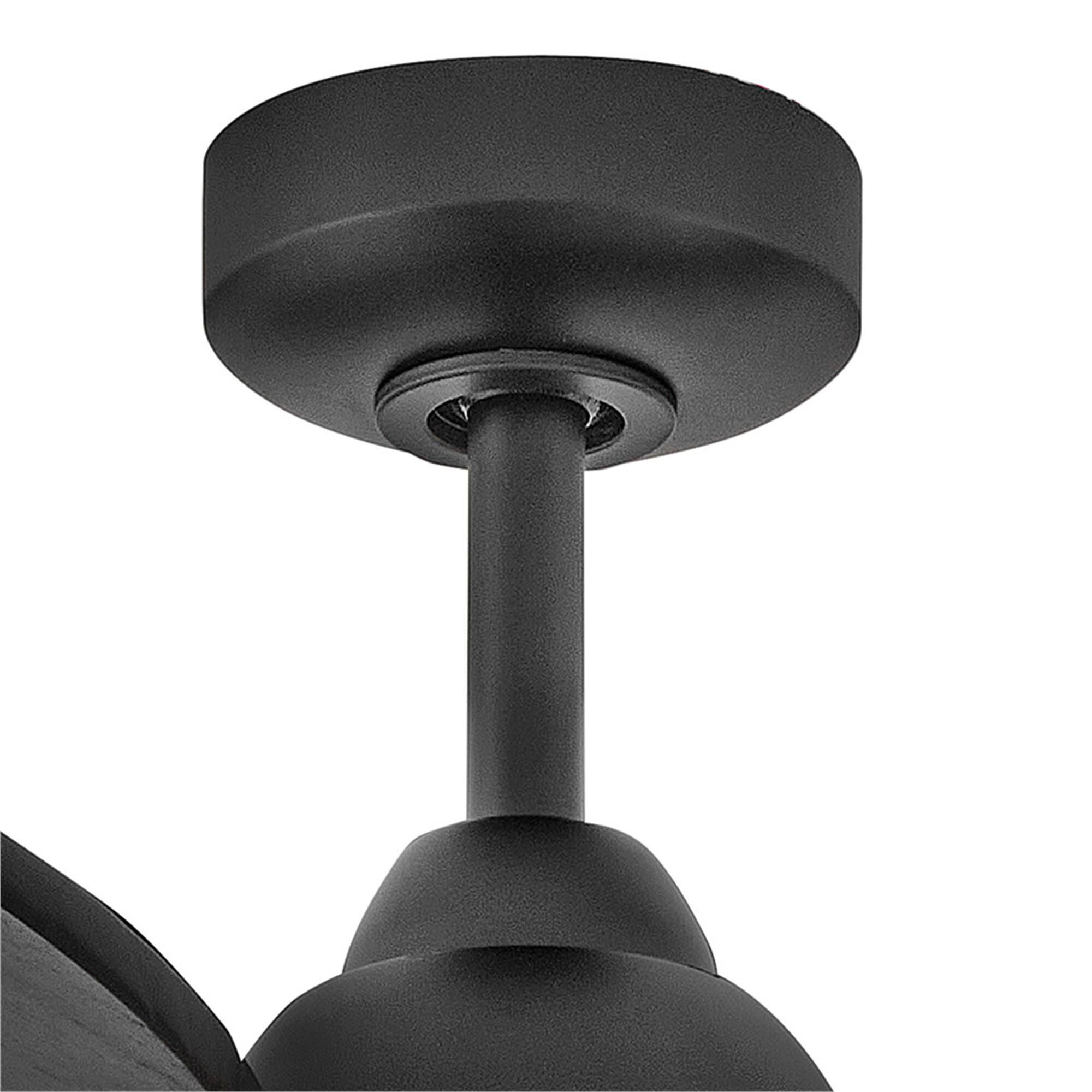 Shown in Matte Black finish and White Polycarbonate glass