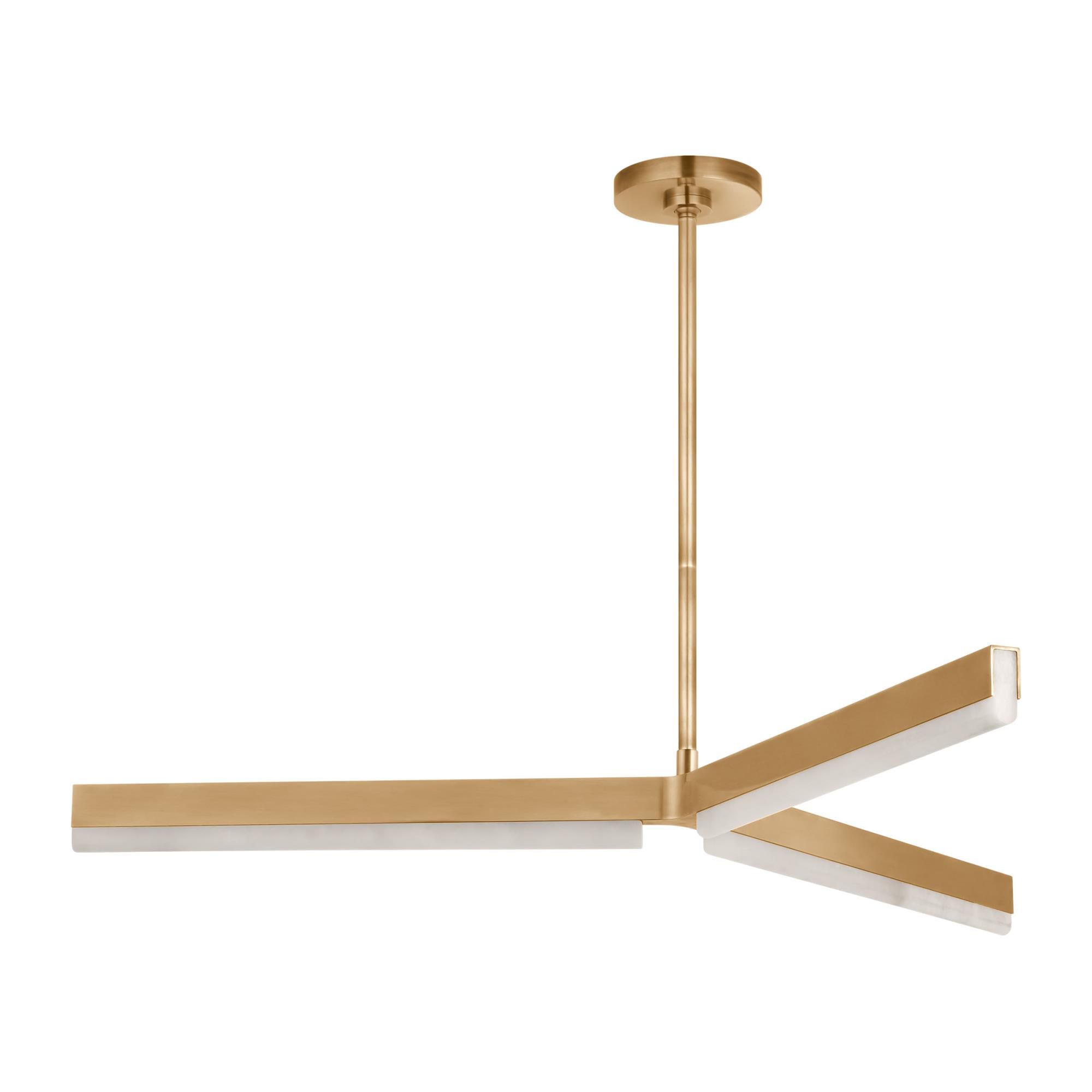 Kelly Wearstler Linea 42 Inch Chandelier by Visual Comfort Modern Collection