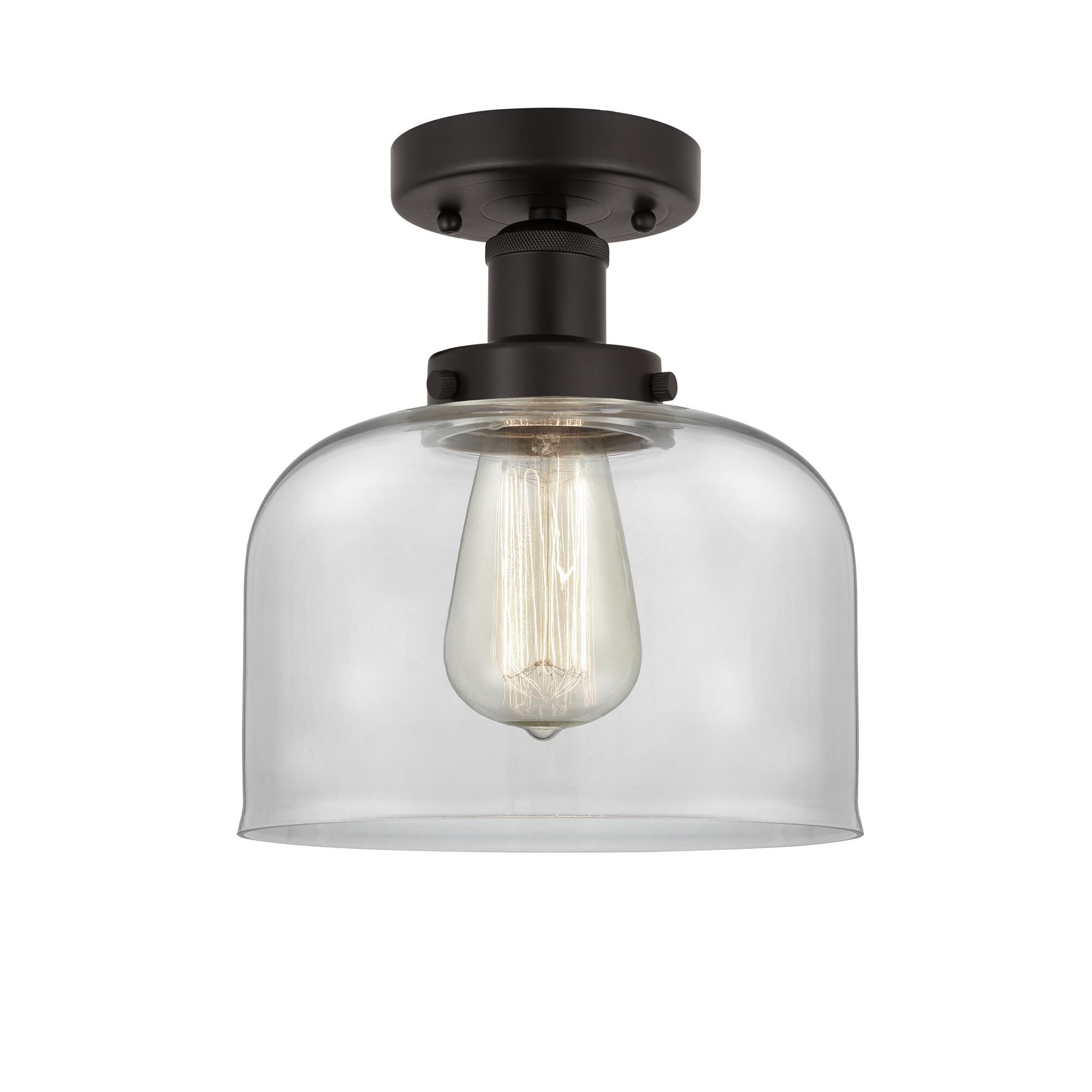 Bruno Marashlian Bell 6 Inch 1 Light Semi Flush Mount by Innovations Lighting