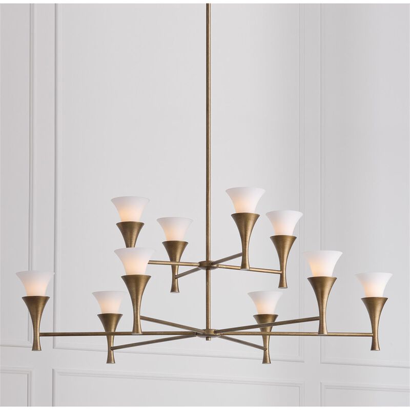 Nola 48 Inch Chandelier by Capital Lighting Fixture Company