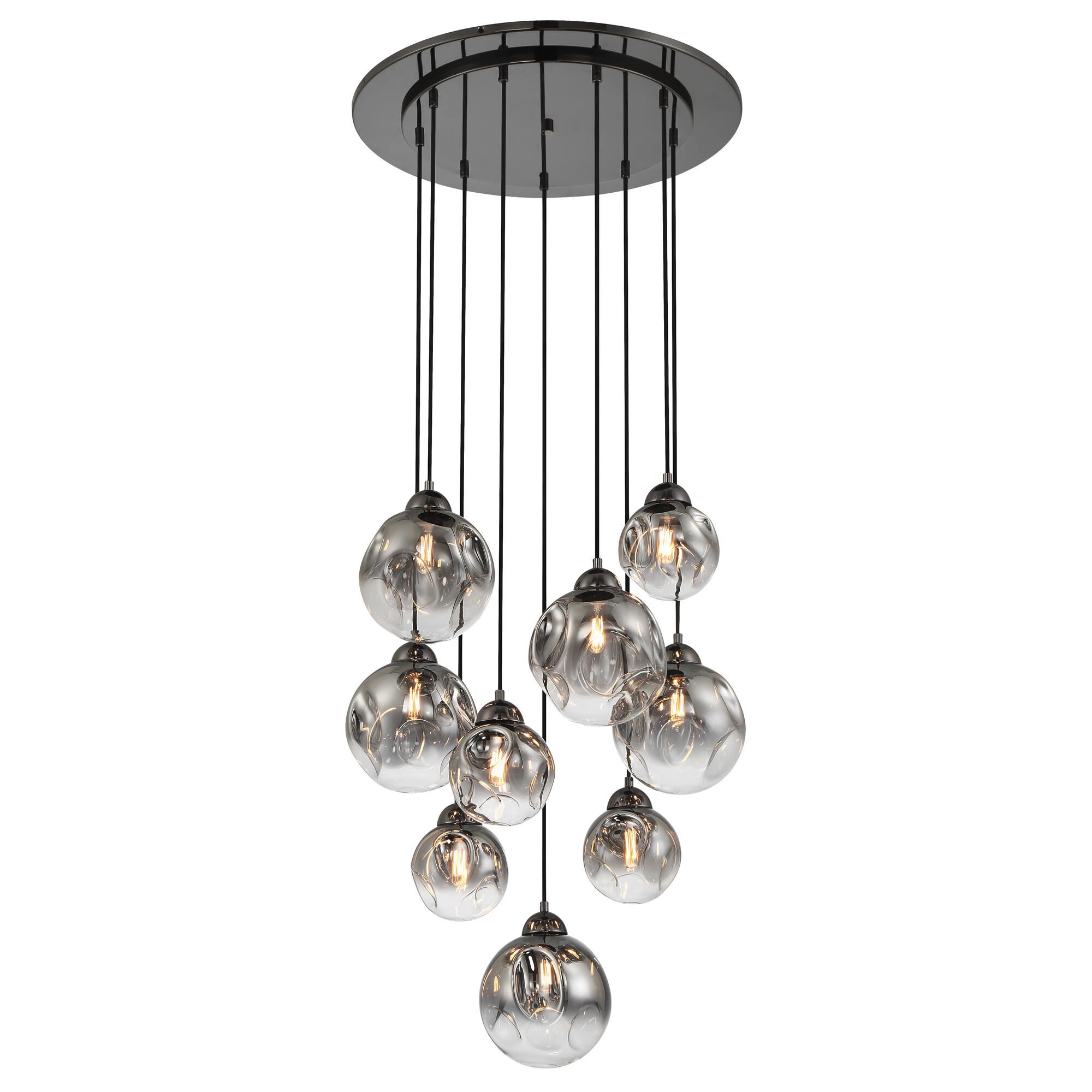 Shown in Gun Metal finish and Smoke Grey glass