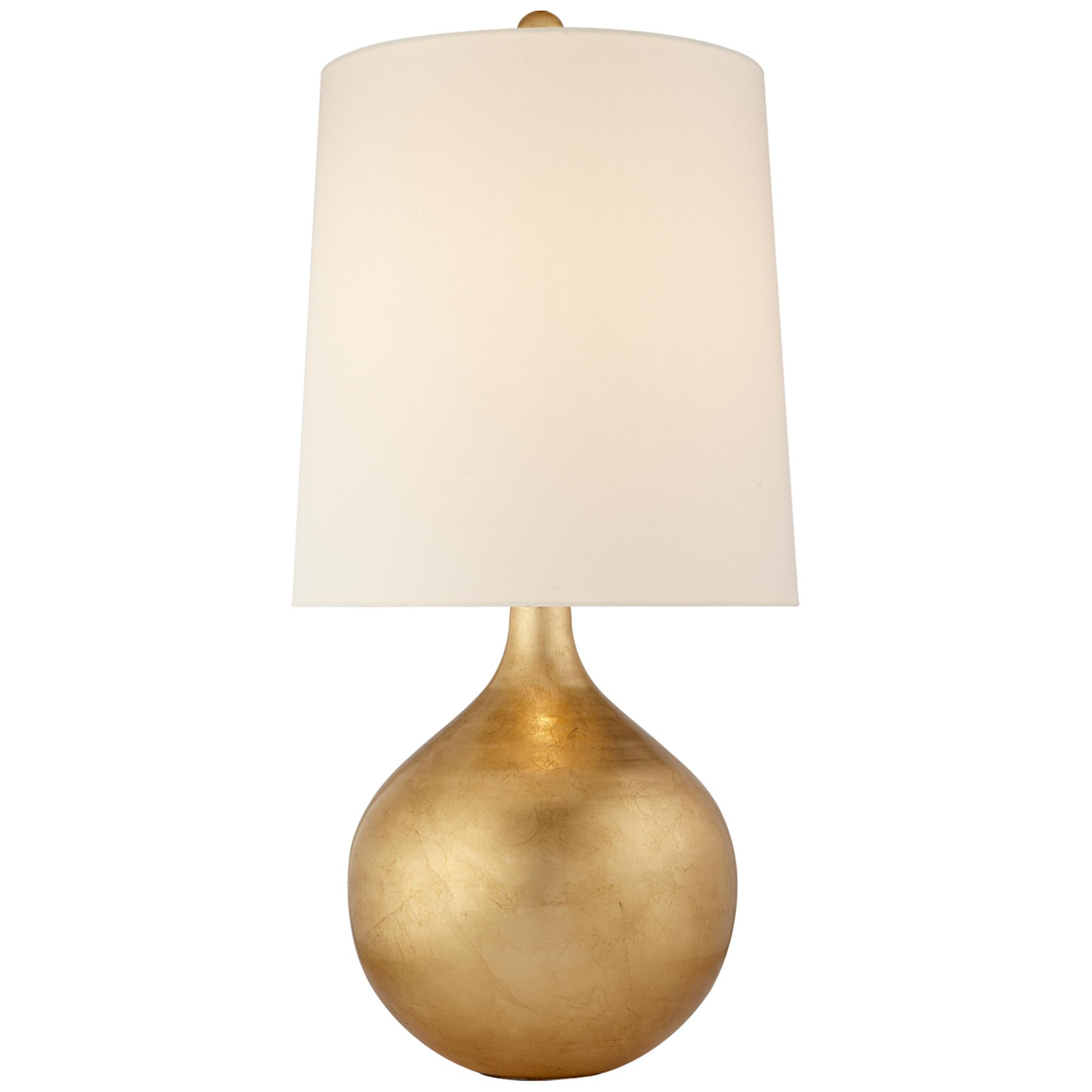 Shown in Gild finish and Linen shade