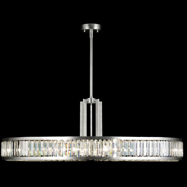 Crystal Enchantment Linear Suspension Light by Fine Art Handcrafted Lighting