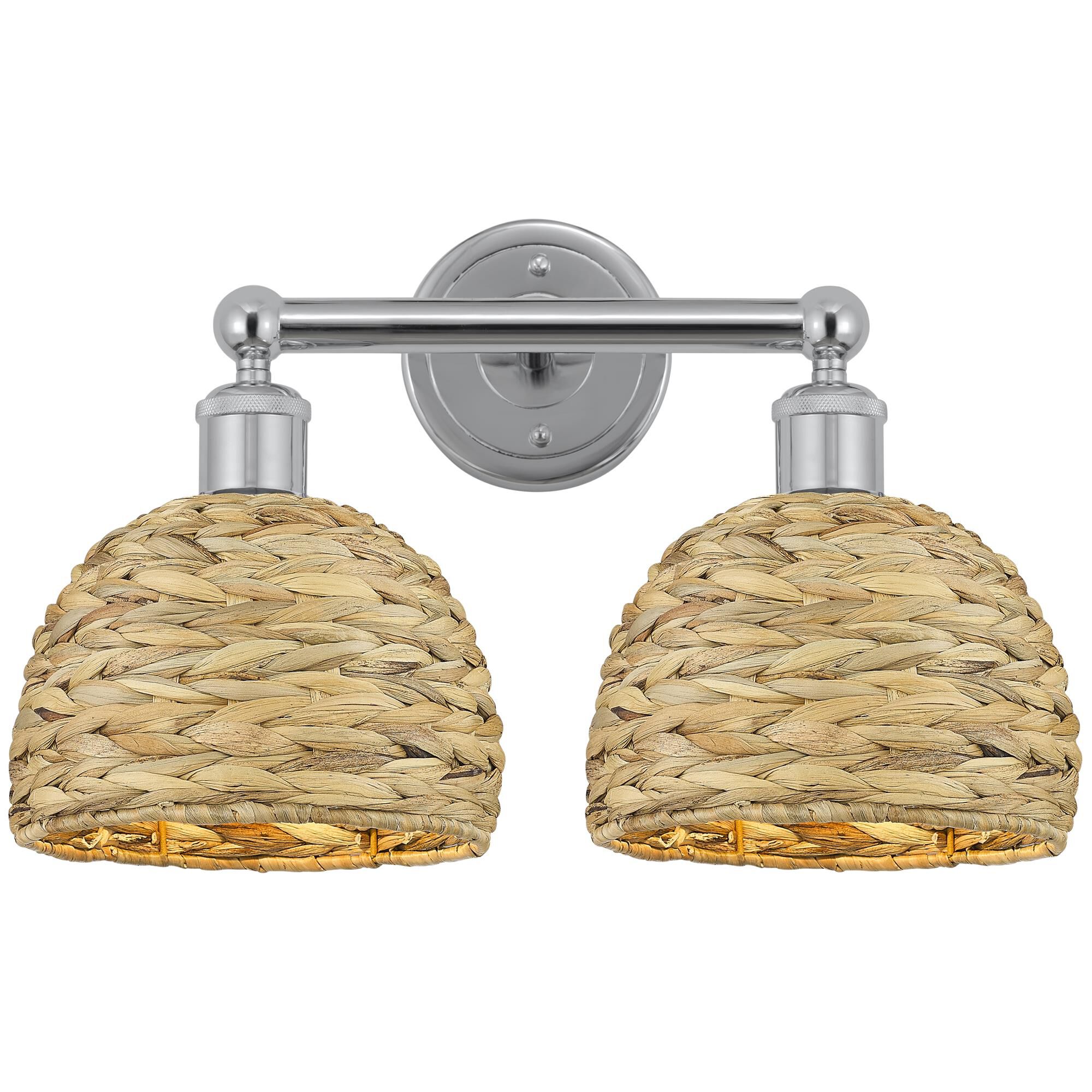 Shown in Polished Chrome finish and Natural shade