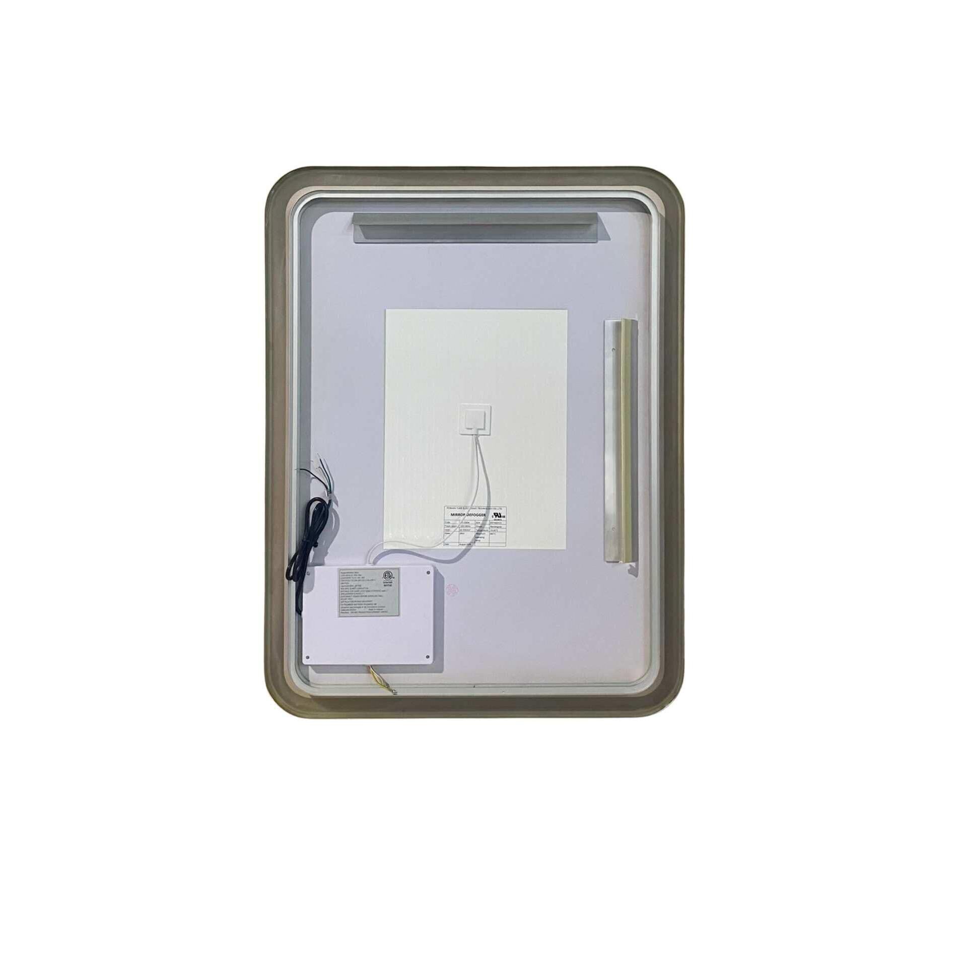 Harmoni 36 Inch Rectangular LED Lighted Mirror by Elegant Decor