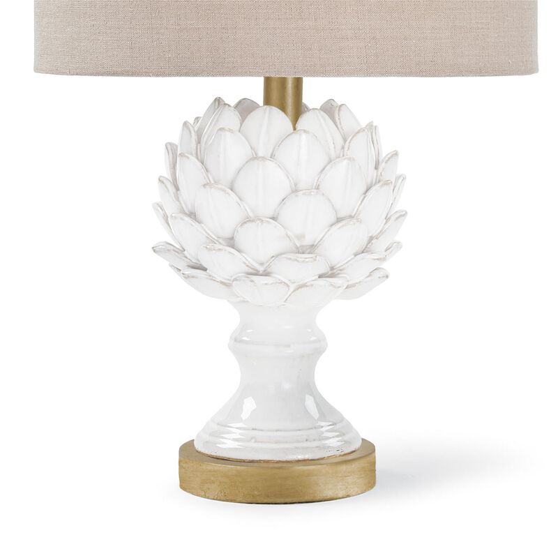 Leafy Artichoke Small Table Lamp by Regina Andrew