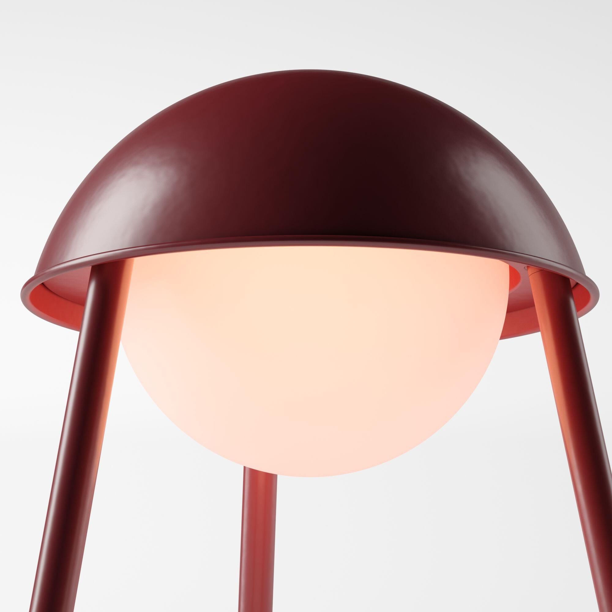 Kibun Helmet 21 Inch Table Lamp by Bulbrite
