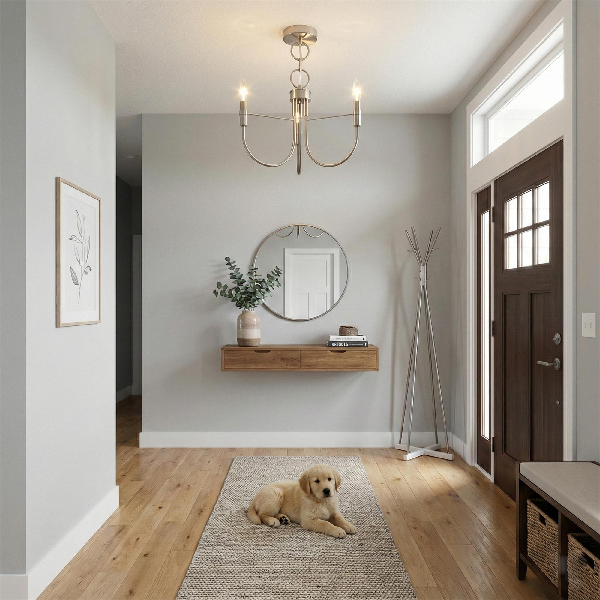 Foundry 18 Inch Mini Chandelier,