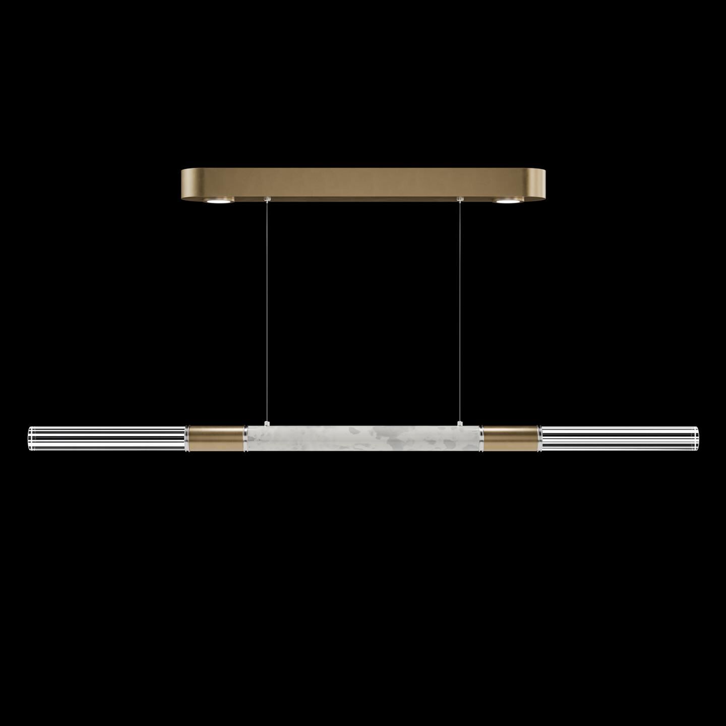 Antonia 62 Inch Linear Suspension Light by Fine Art Handcrafted Lighting