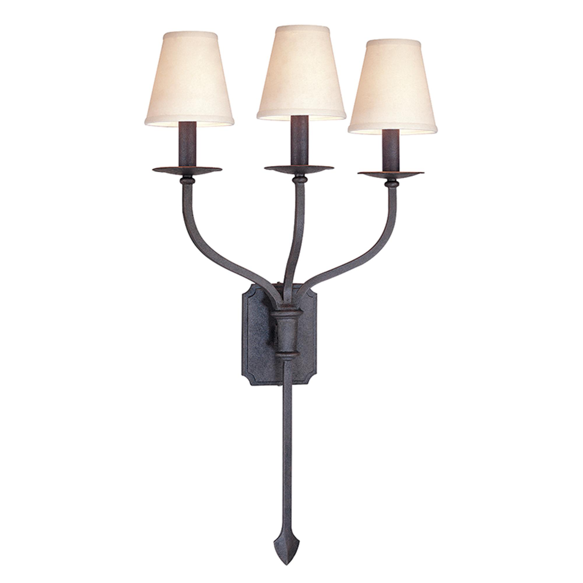 La Brea 30 Inch 3 Light Wall Sconce,