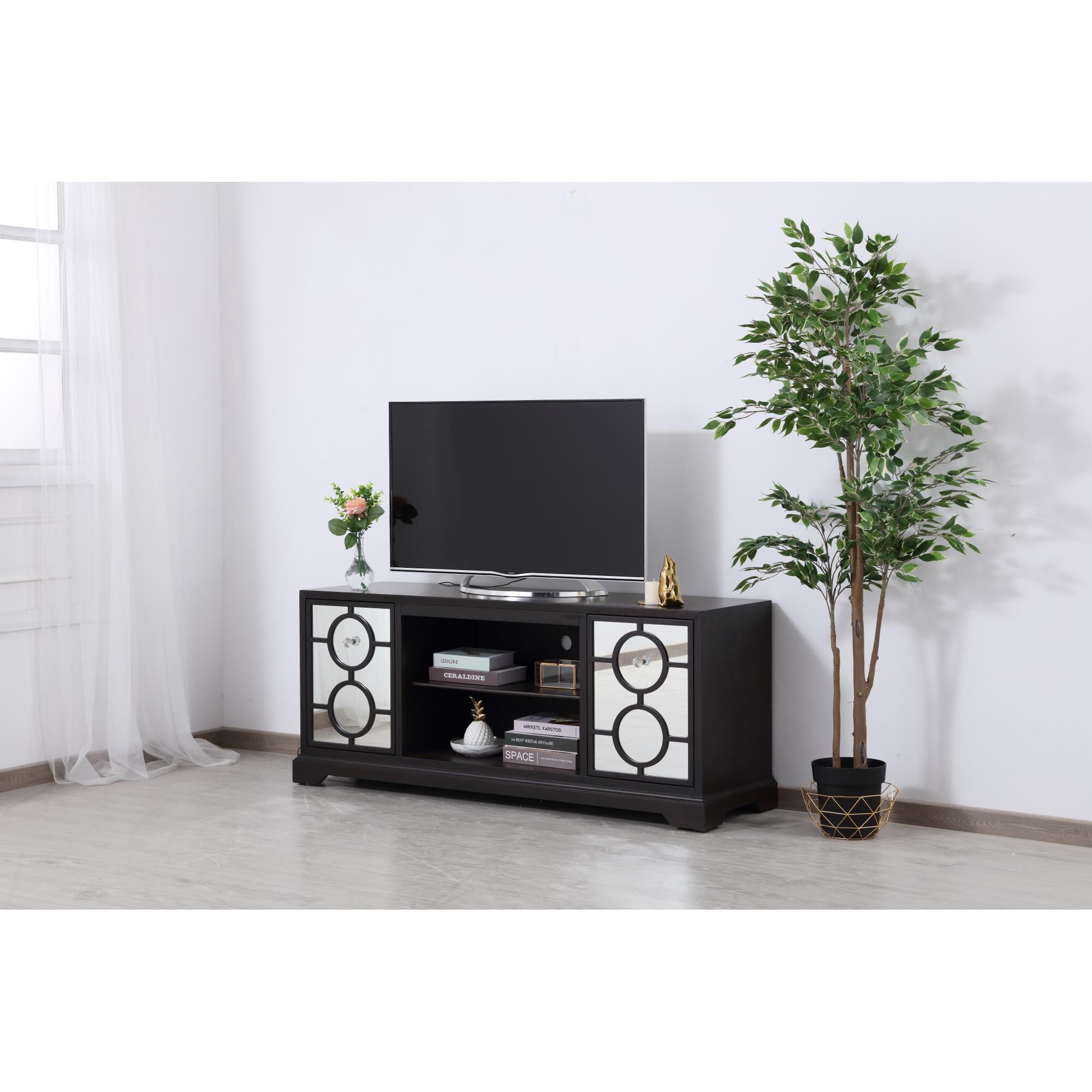 Modern TV Stand by Elegant Decor