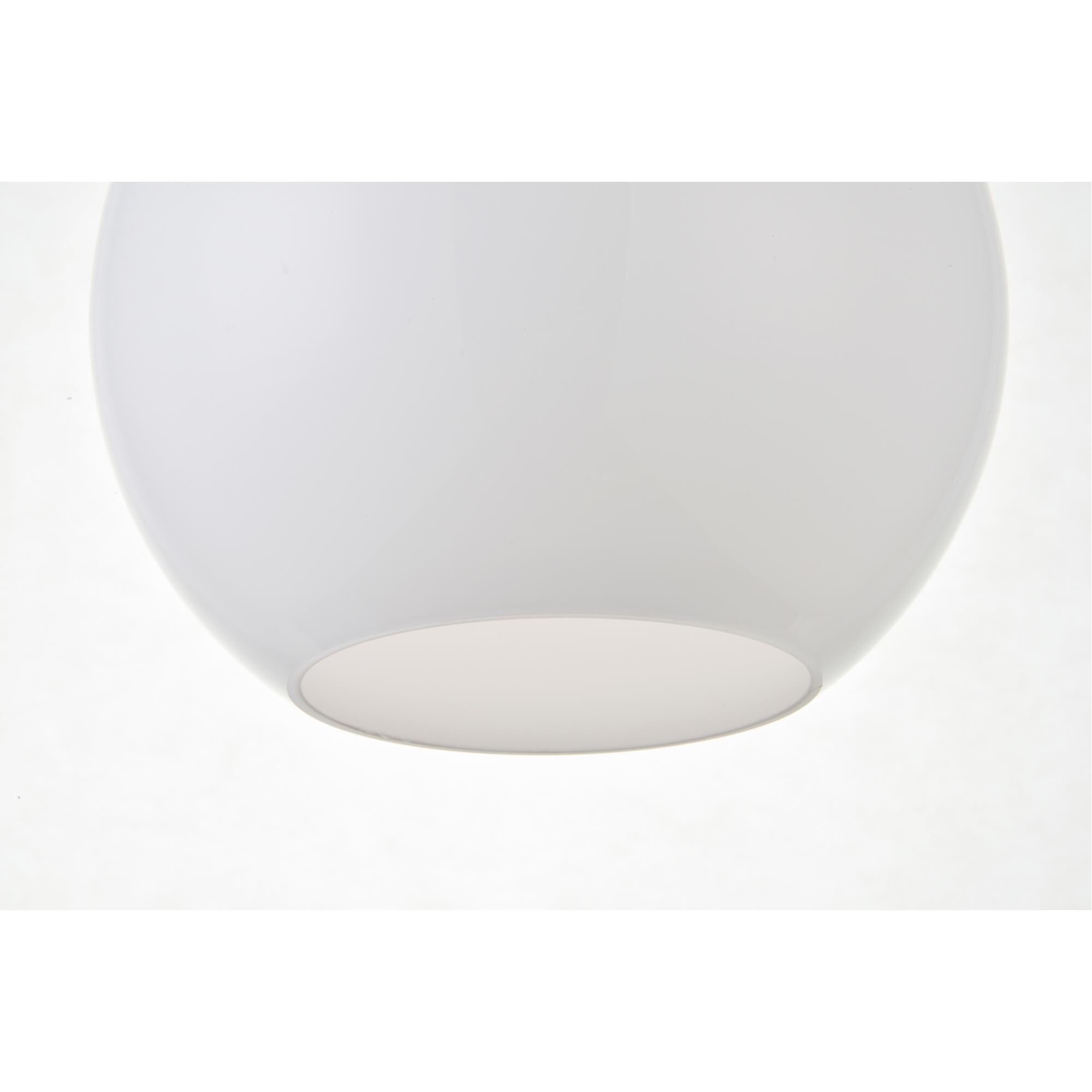 Baxter 8 Inch Mini Pendant by Elegant Lighting