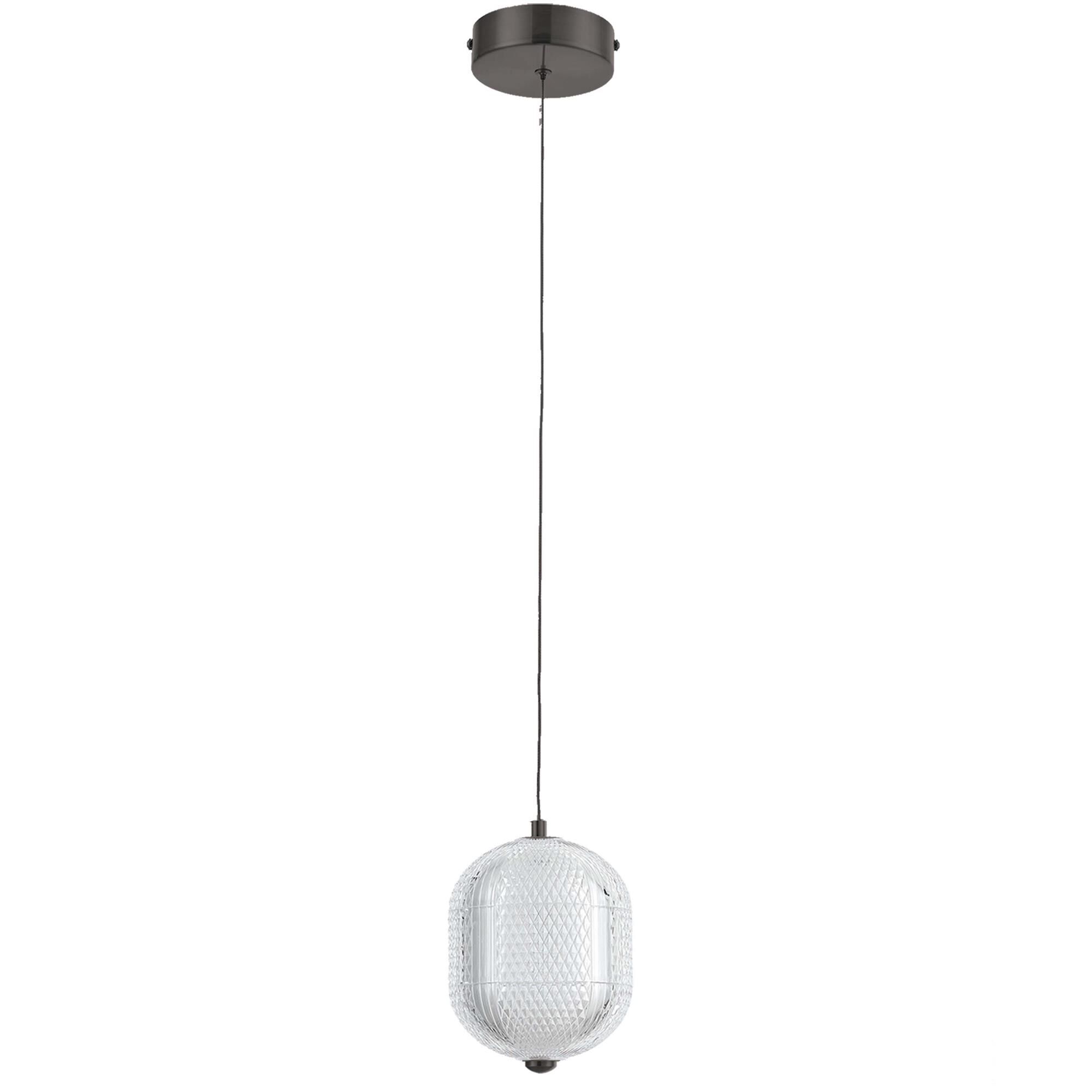 Shown in Matte Black finish and Clear glass