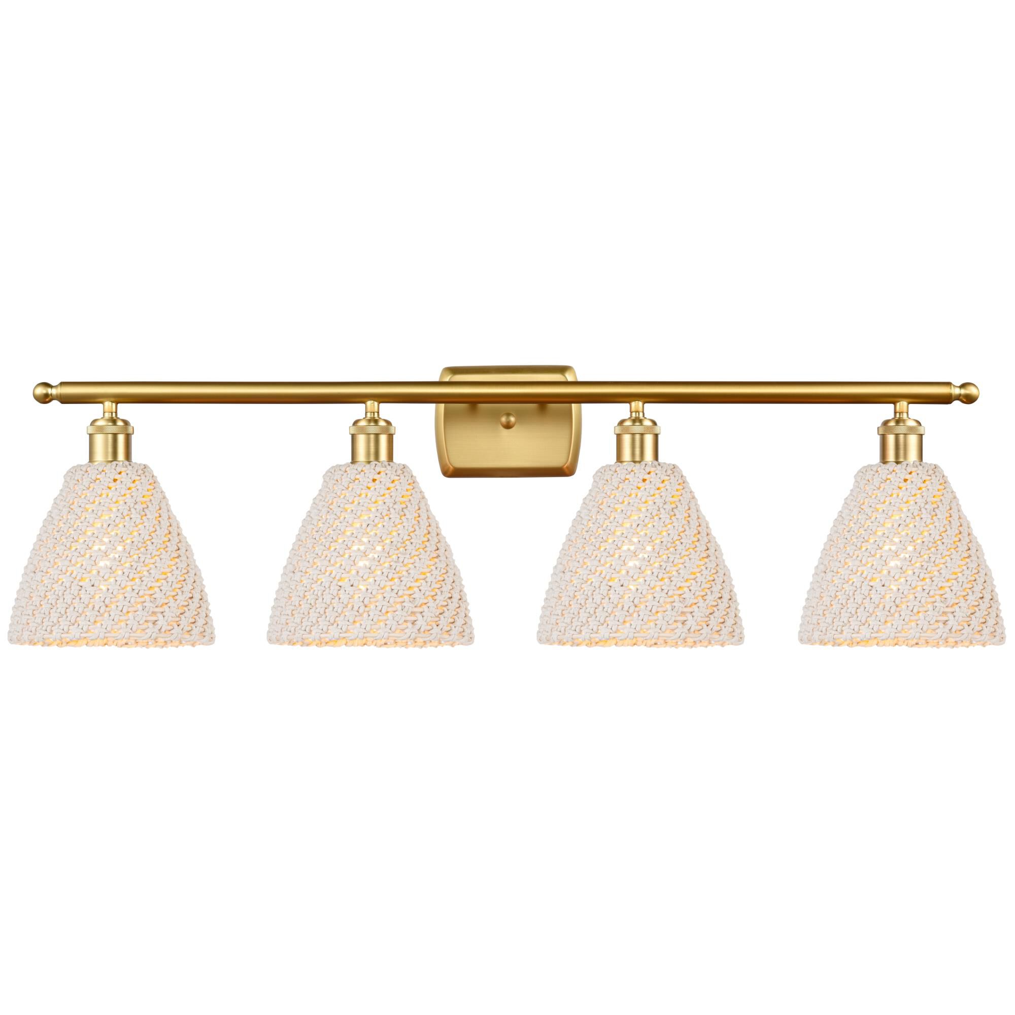 Bruno Marashlian Bristol Natural 38 Inch Bath Vanity Light by Innovations Lighting