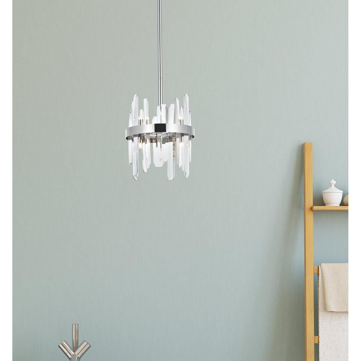 Serena 10 Inch Mini Pendant by Elegant Lighting