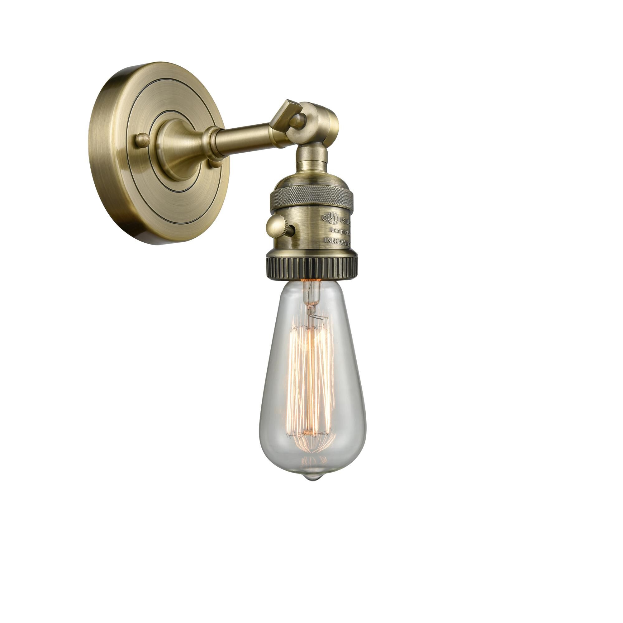 Innovations Lighting Bruno Marashlian Bare Bulb 6 Inch LED Wall Sconce