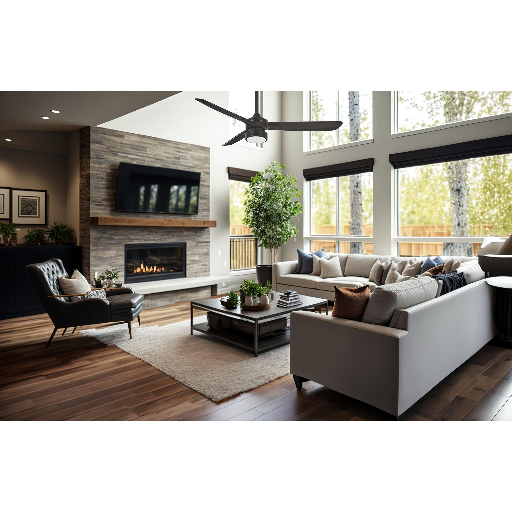 Shown in Coal finish