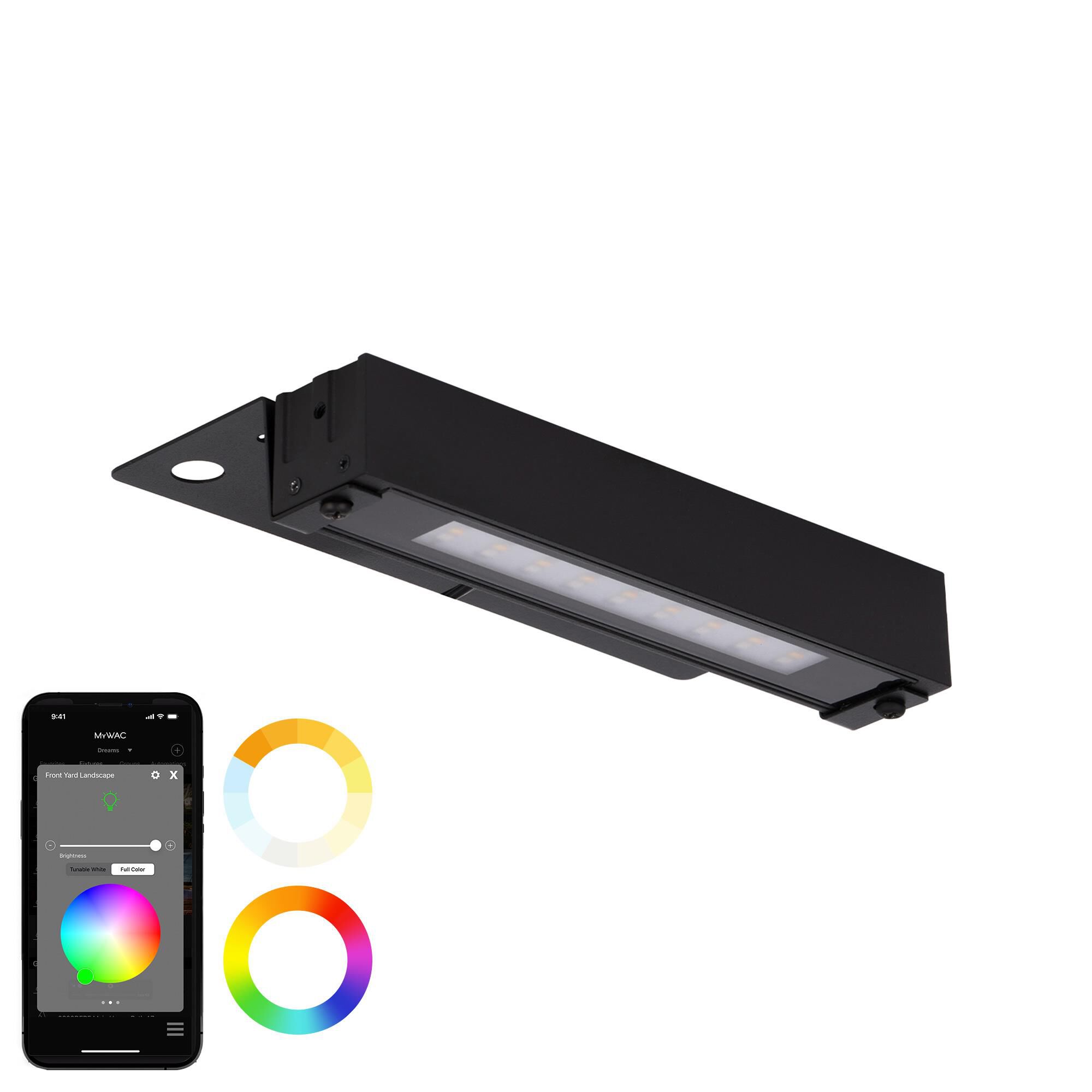 Shown in Black finish