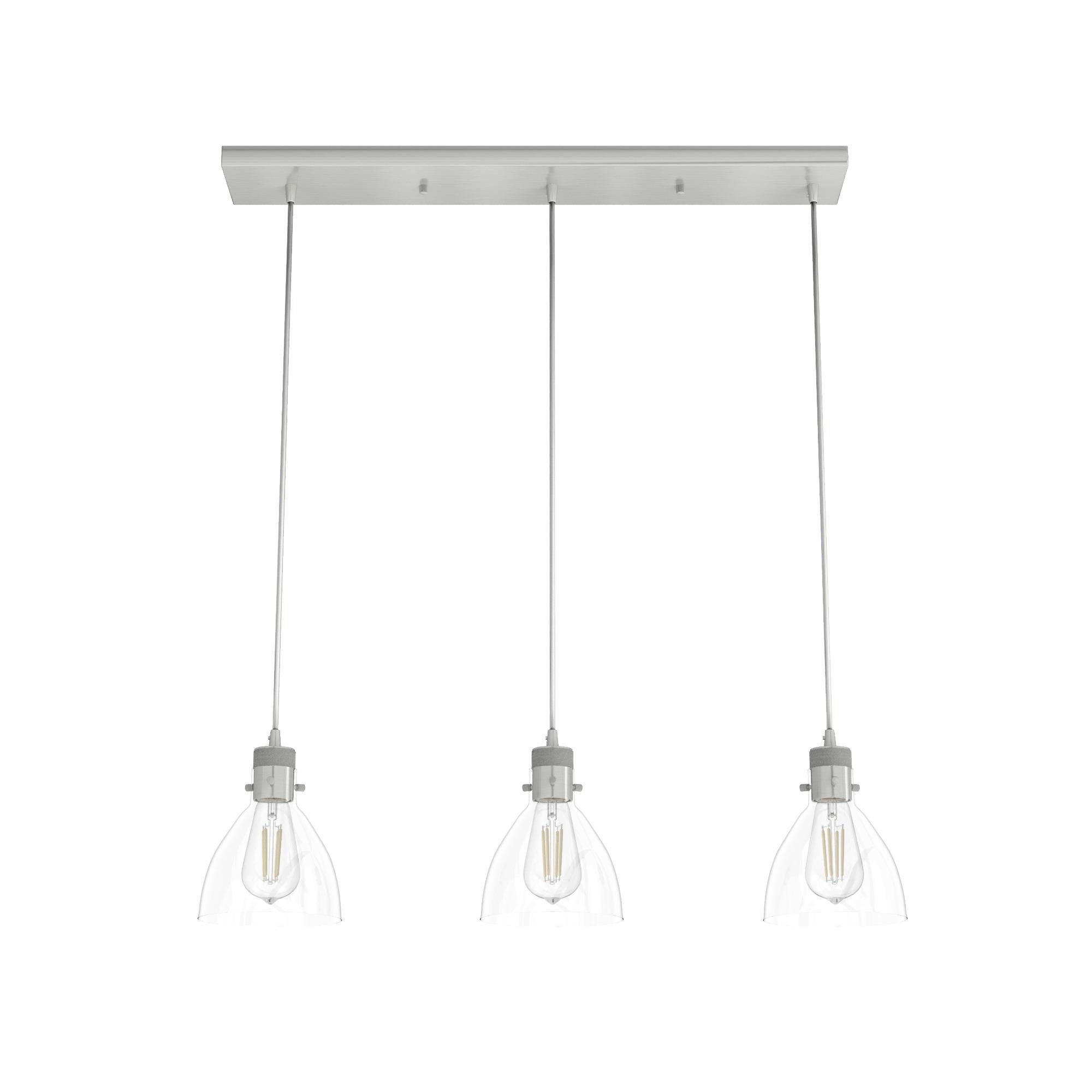 Van Nuys 30 Inch 3 Light Multi Light Pendant by Hunter Fan