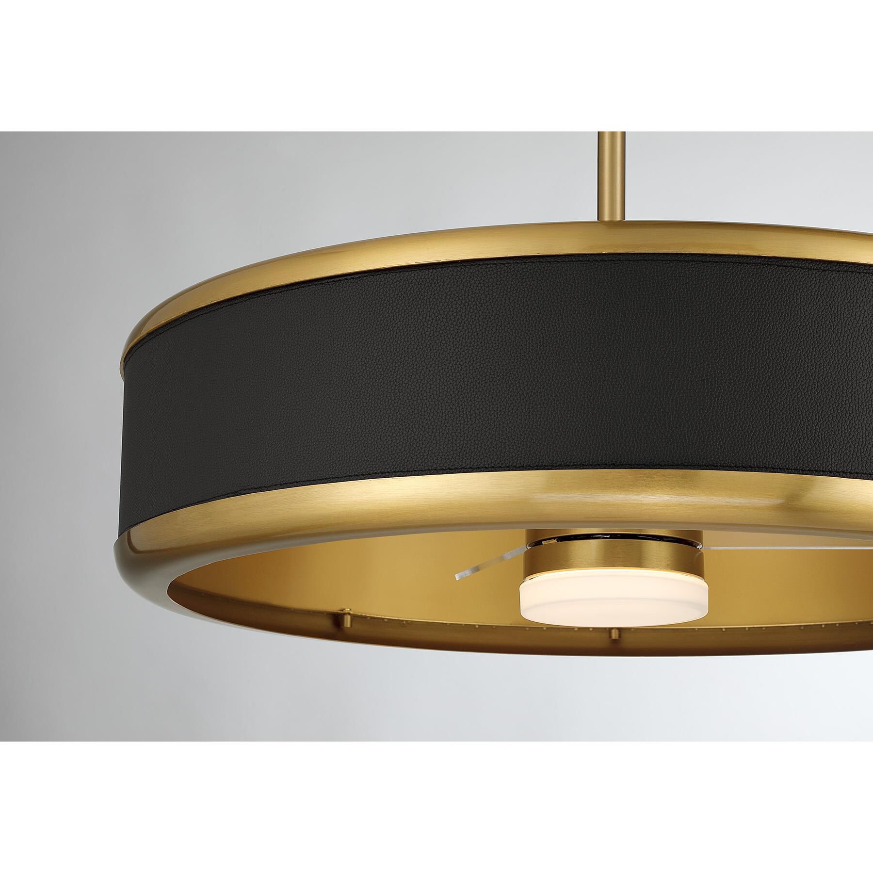 Shown in Warm Brass finish