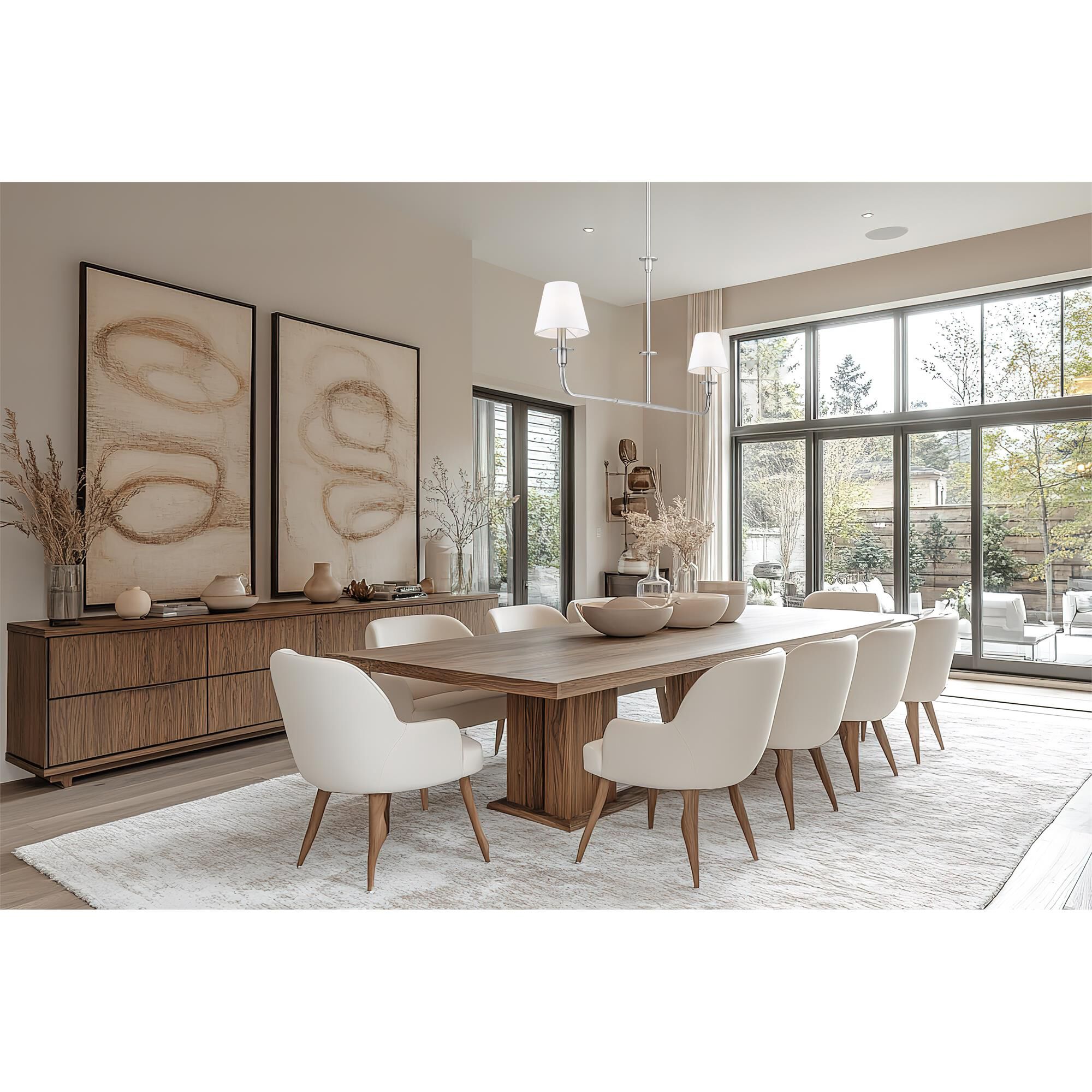 Tova Large Linear Chandelier,