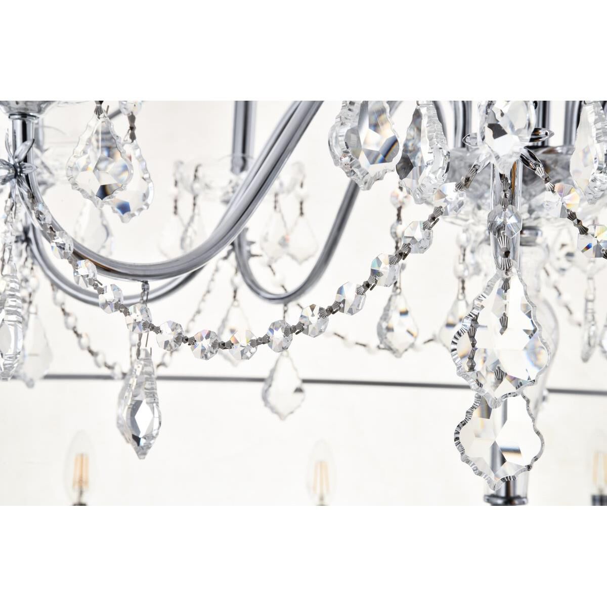 Cordelia 59 Inch 24 Light Chandelier by Elegant Lighting