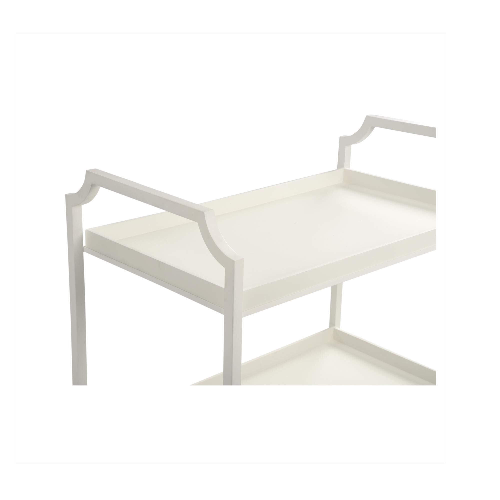 Shown in White and Cream finish