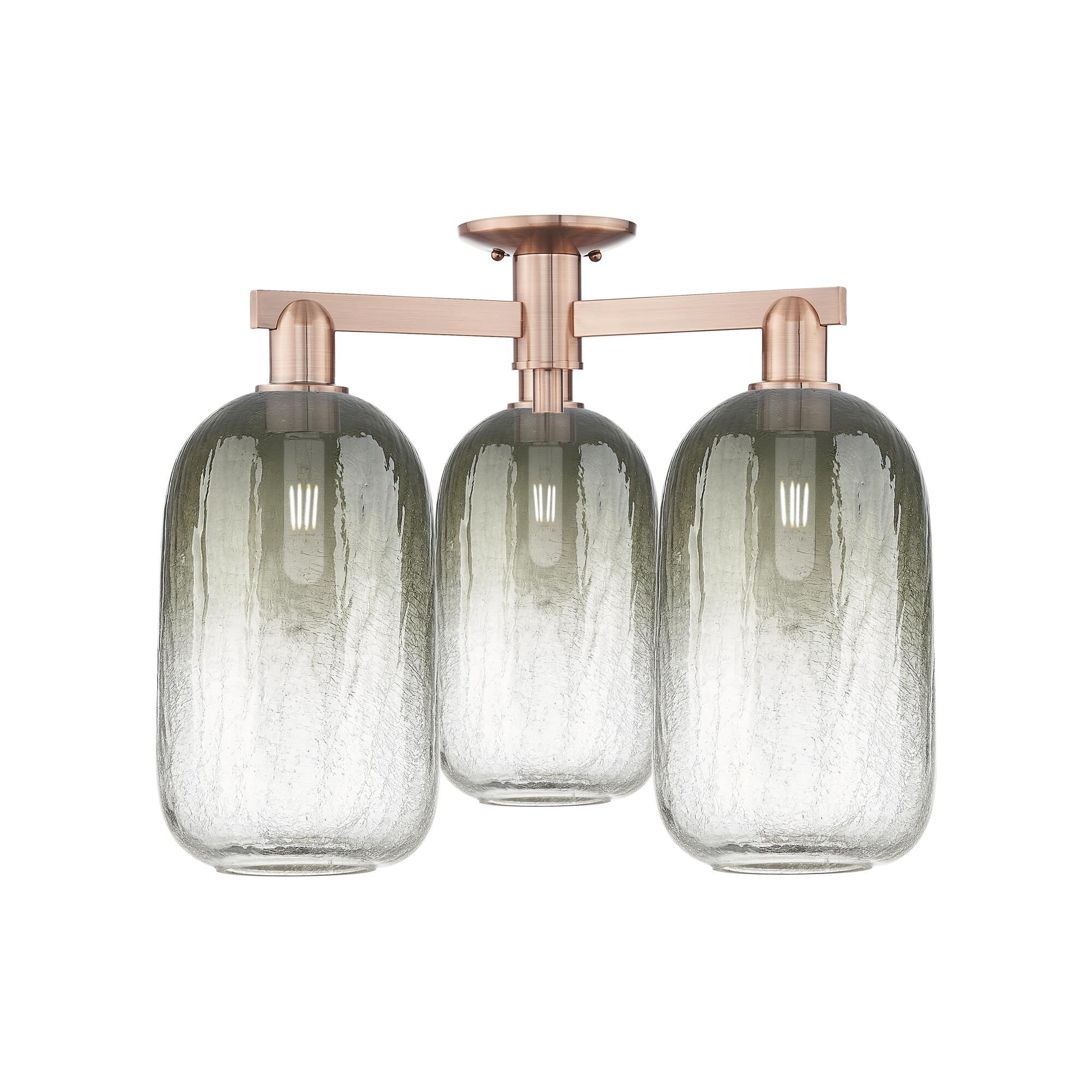 Bruno Marashlian Brookhaven Cloche 25 Inch Semi Flush Mount by Innovations Lighting