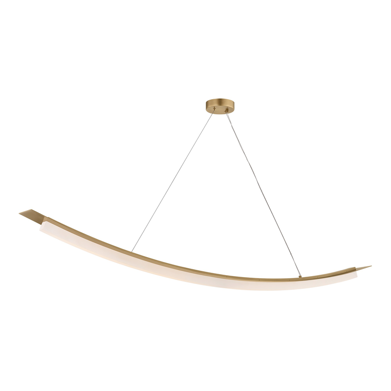 Kaguya 78 Inch Linear Chandelier by Sonneman