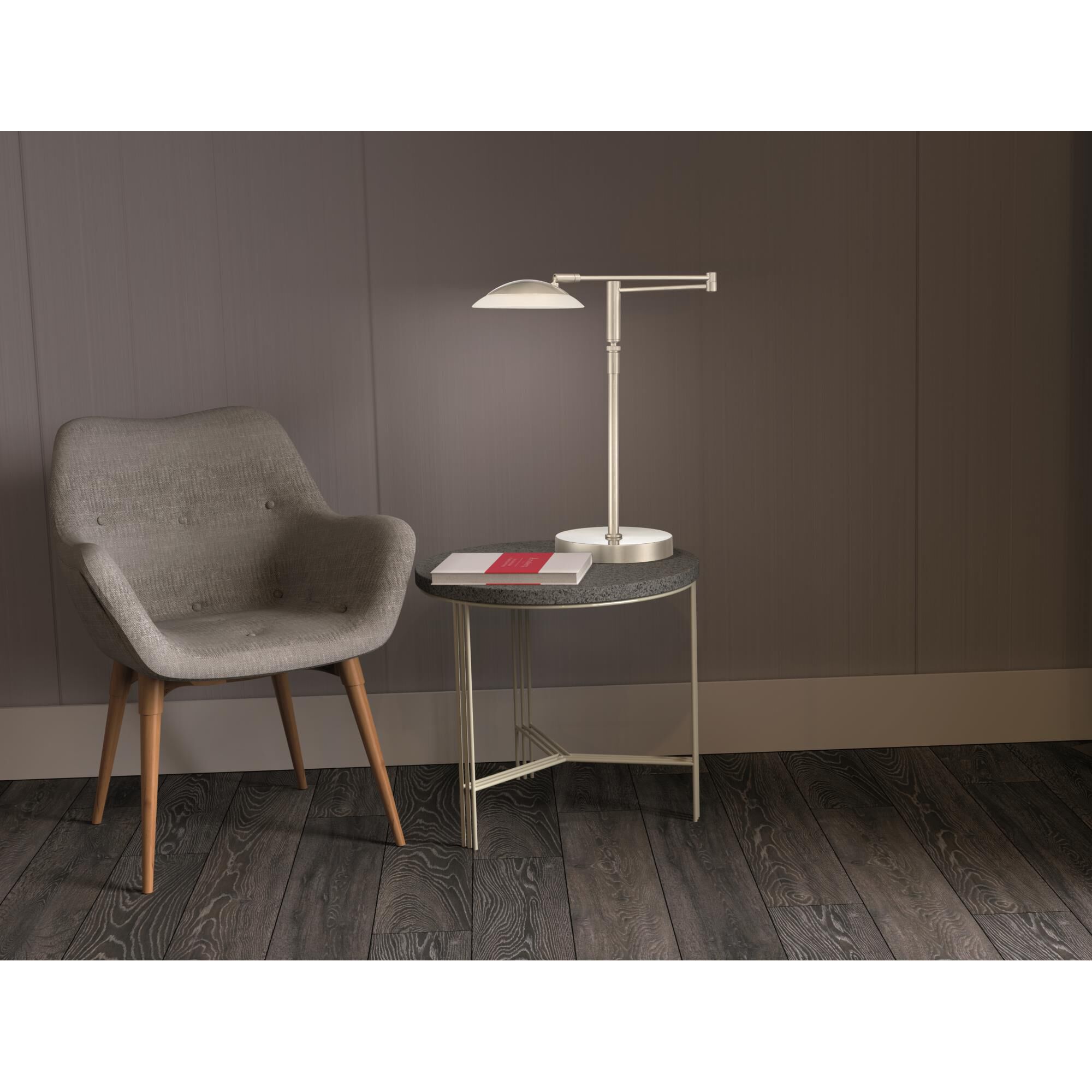 Meran Turbo 19 Inch Desk Lamp by Arnsberg