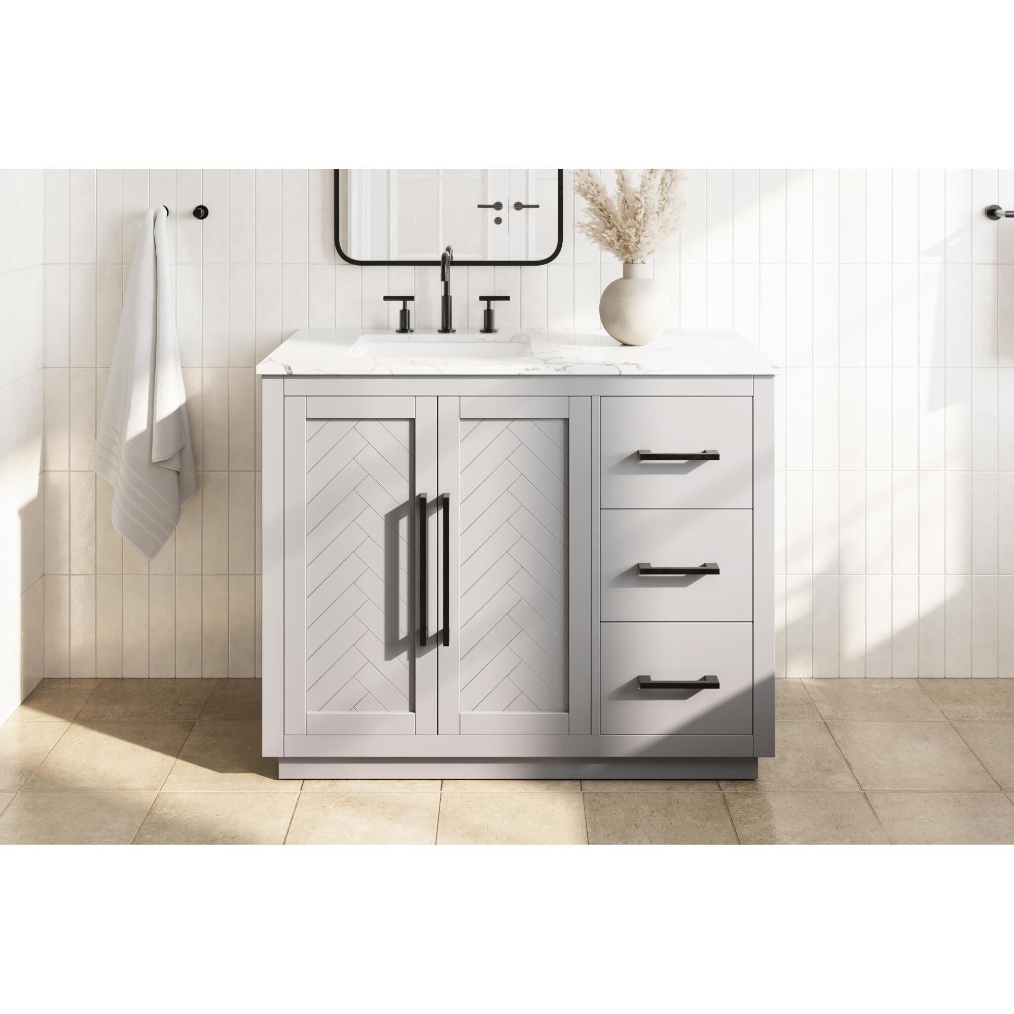 Chase 42 Inch Bath Vanity by Elegant Dcor