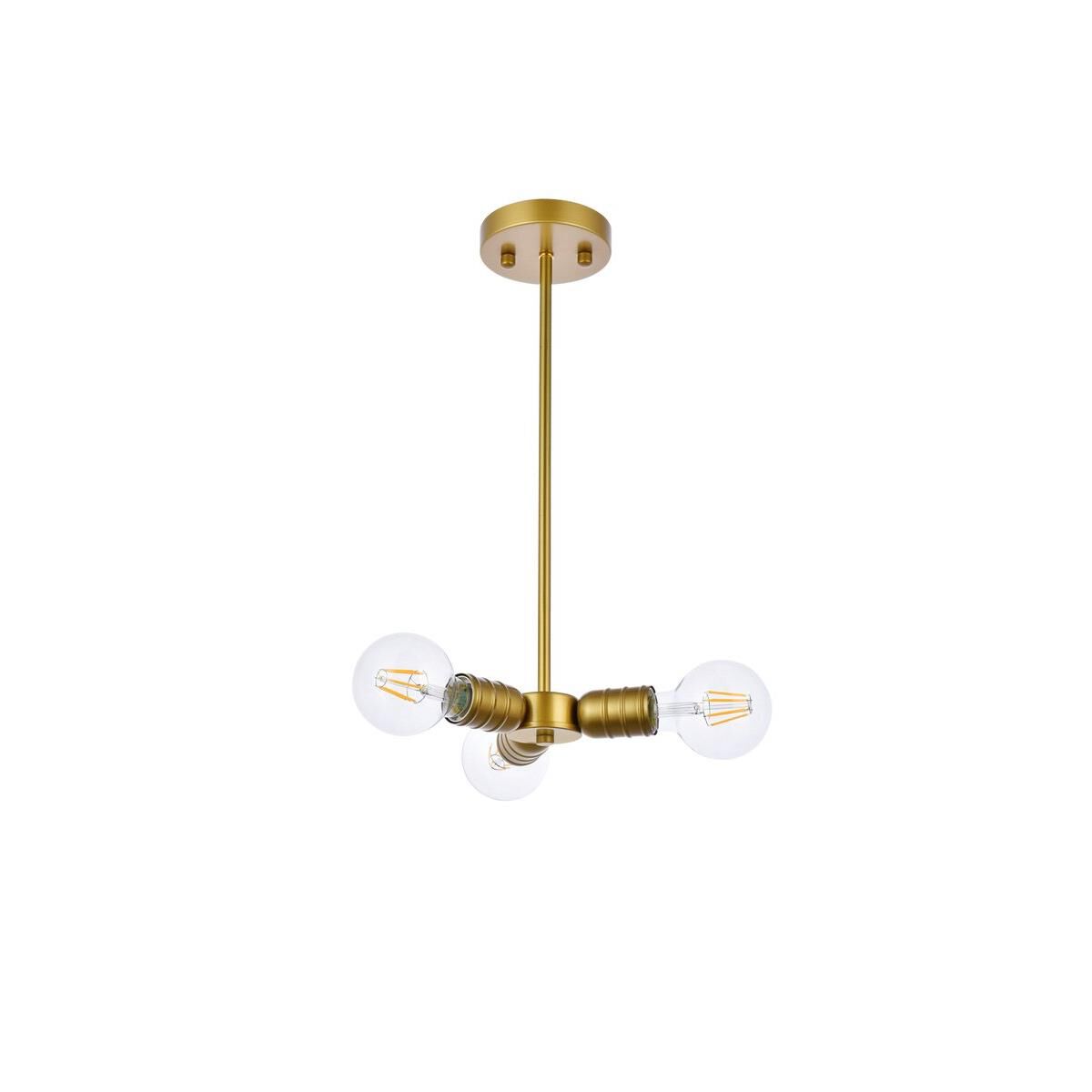 Shown in Brass finish