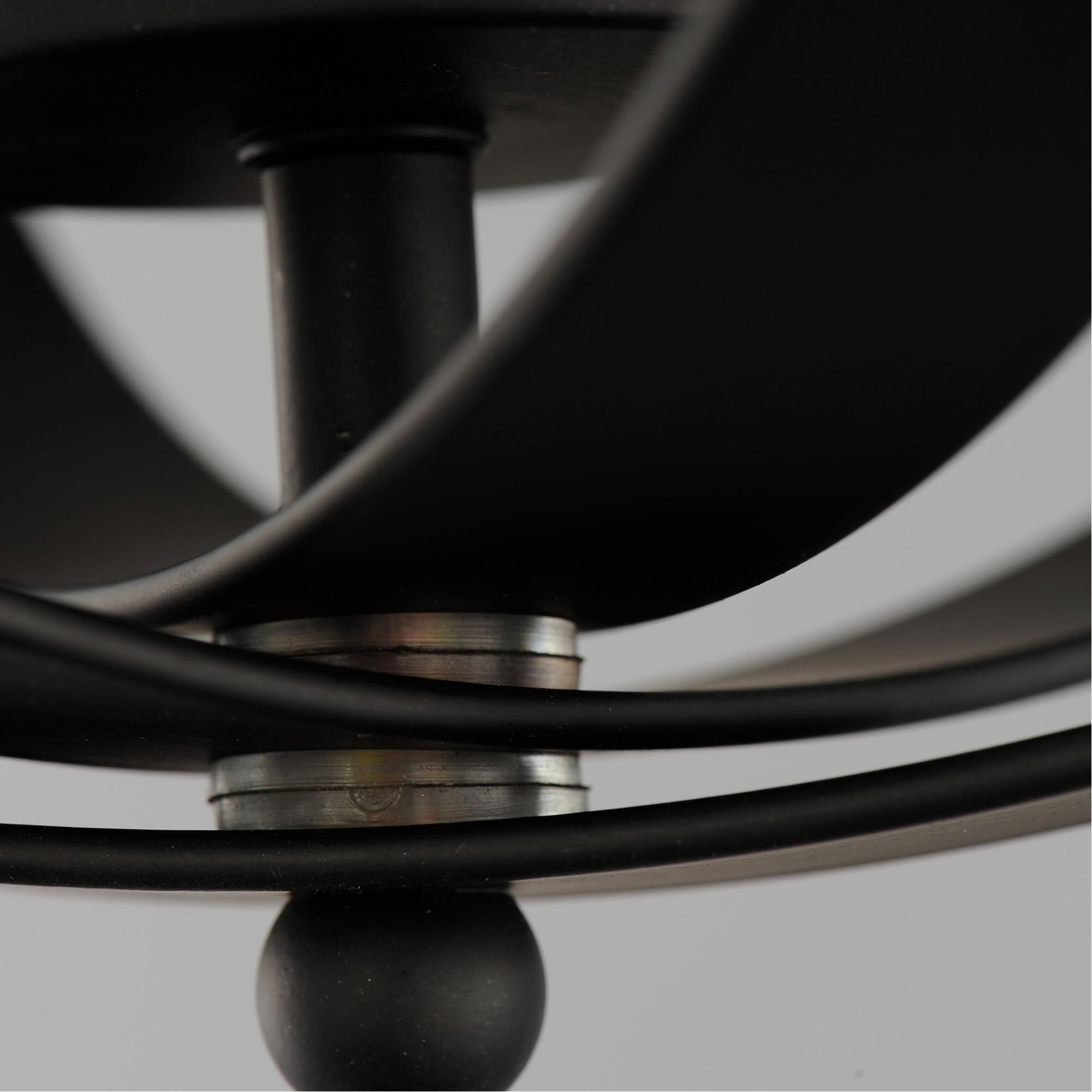 Shown in Black finish